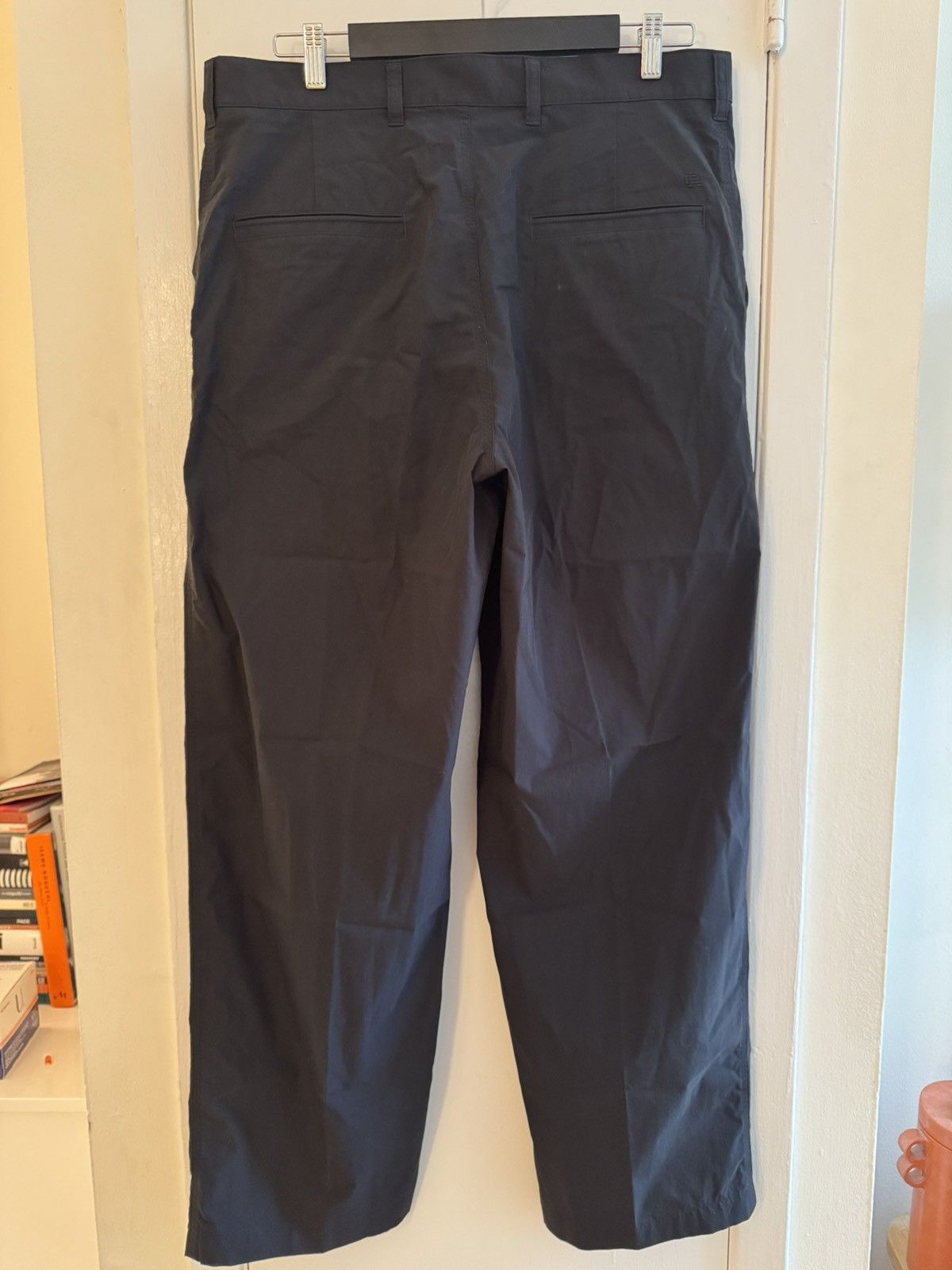 Reigning Champ REIGNING CHAMP Sophomore Black Cotton Pleated Pants Size 34 Size US 34 / EU 50 - 2 Thumbnail