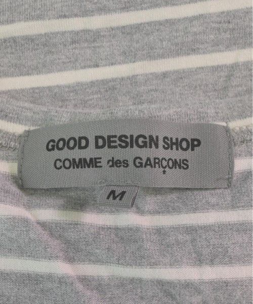 Comme des Garcons T-Shirts Border Long Sleeve Cotton Crewneck Gray x White Size US M / EU 48-50 / 2 - 6 Thumbnail