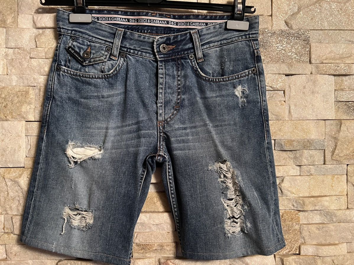 D & G Dolce & Gabbana Denim Shorts Italy Size 29 in Blue, Men's