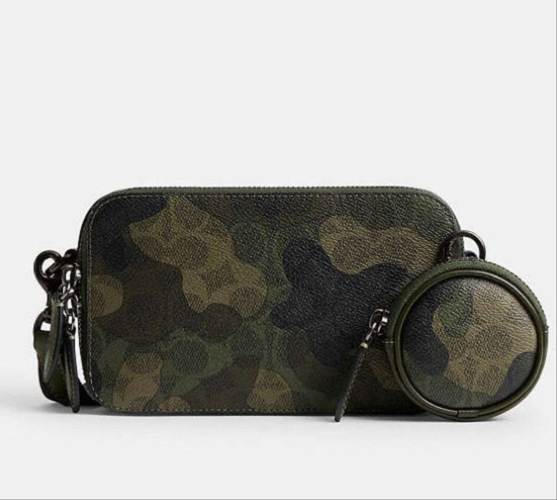 Coach Charter Slim Crossbody Bag In Signature Camo Print CAG00 Size ONE SIZE - 9 Thumbnail