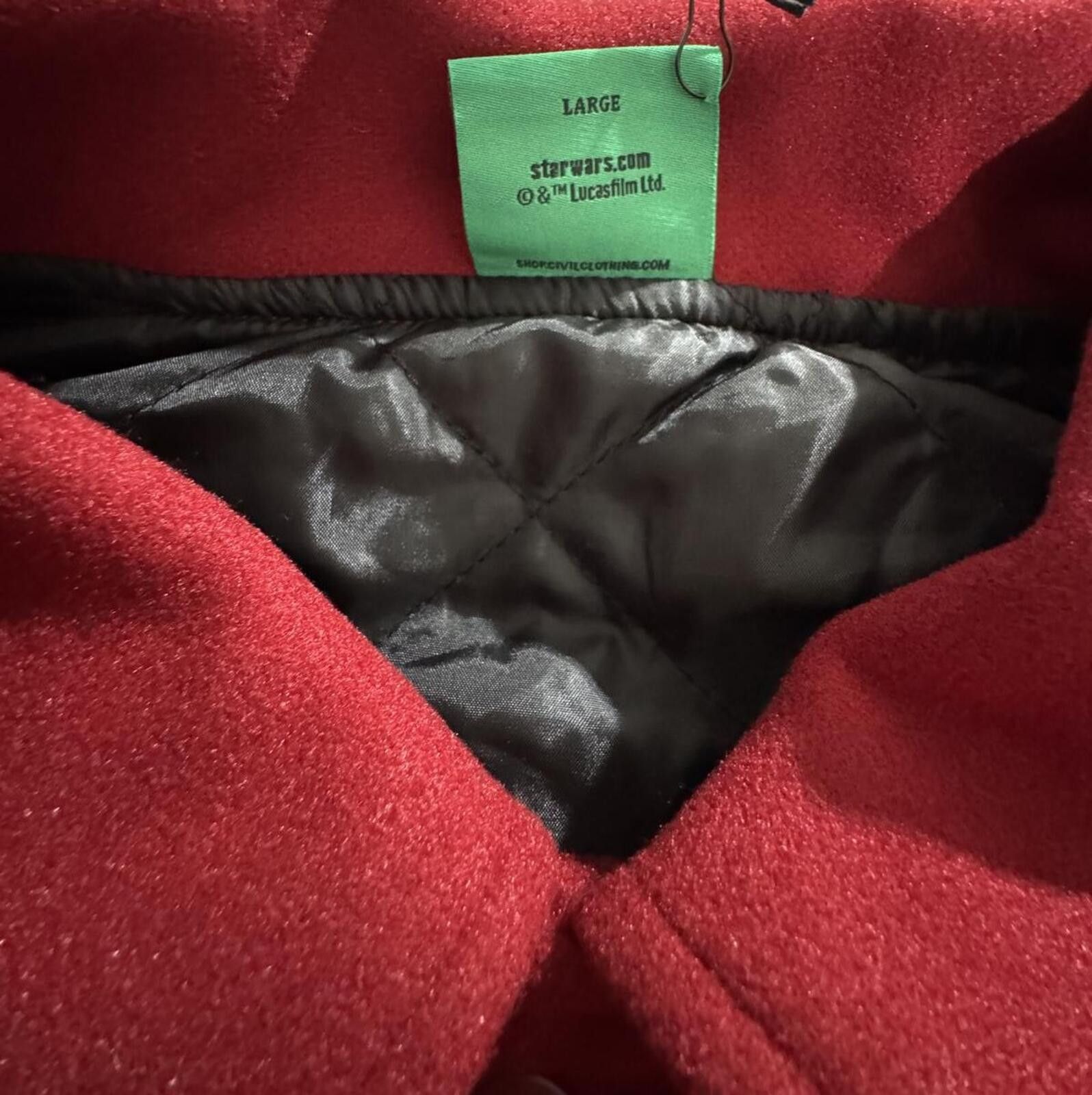 Civil Regime Civil Regime x Star Wars Rebellion Letterman Jacket Size US L / EU 52-54 / 3 - 3 Thumbnail