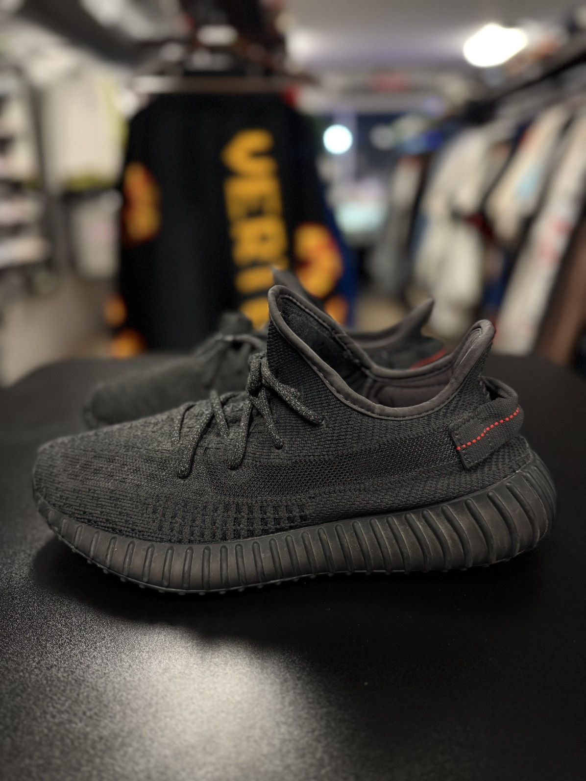 Adidas × Yeezy Yeezy 350 Static Non Reflective OG Black Size 9 Size US 9 / EU 42 - 5 Thumbnail