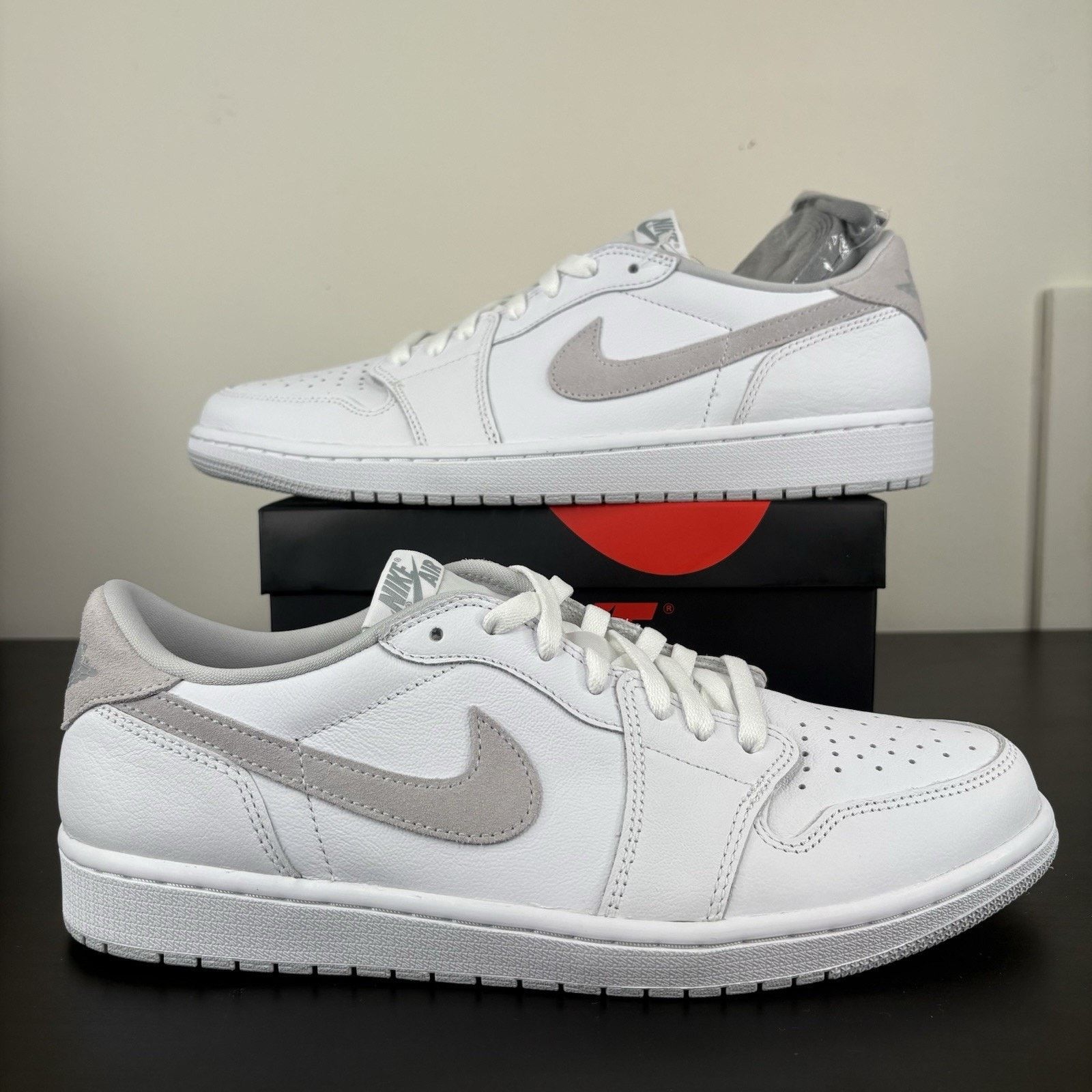 Nike Size 12 - Jordan 1 Low OG Neutral Gray Size US 12 / EU 45 - 1 Thumbnail