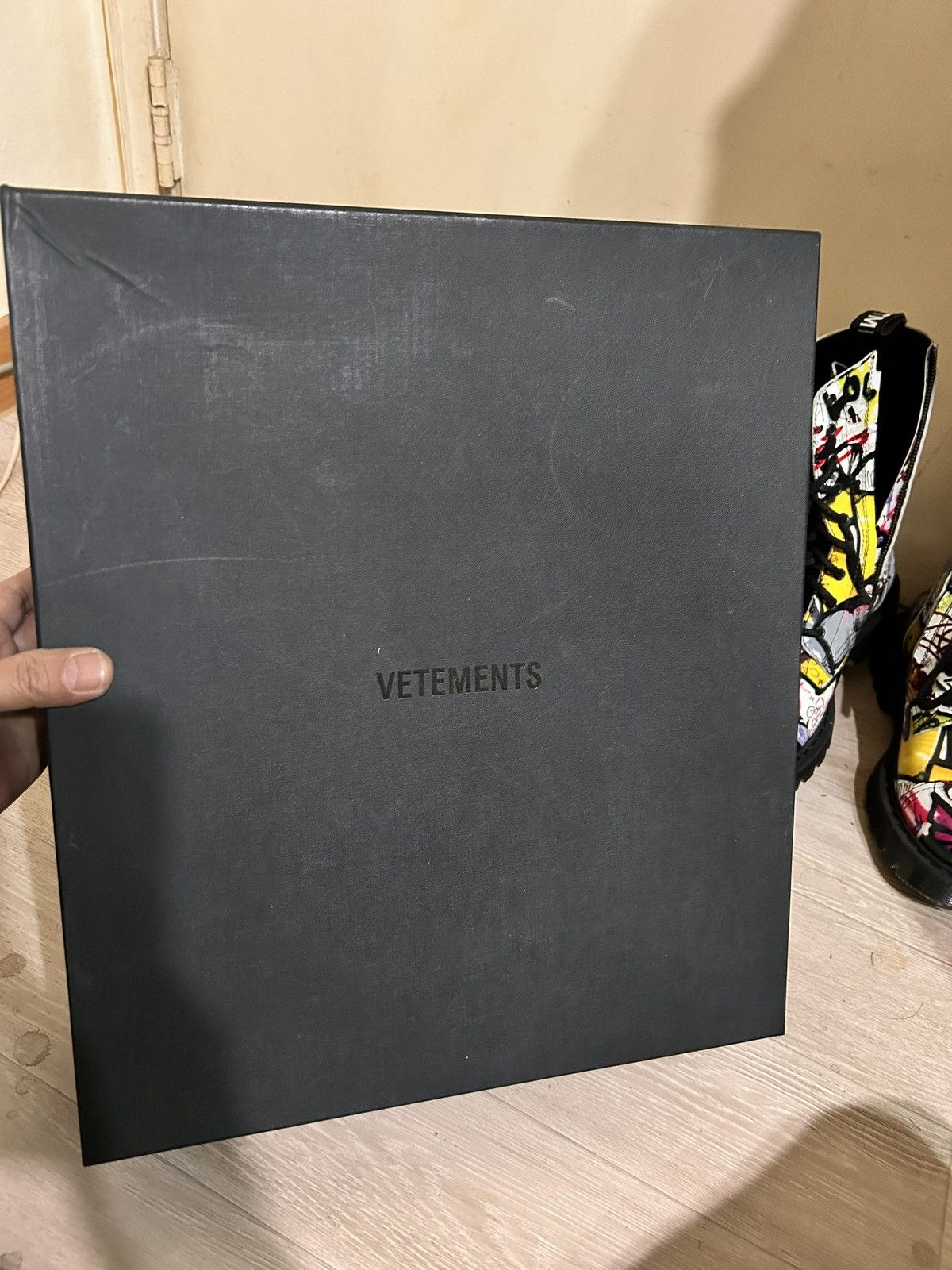 Vetements Vetements lace-up graffiti combat boots Size US 7 / EU 40 - 10 Thumbnail