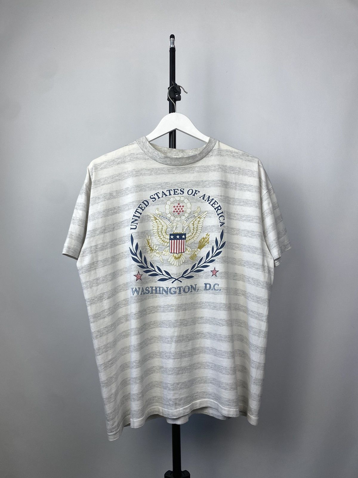 Band Tees × Vintage Vintage 90s Washington USA LOGO Graphic t shirt Size US L / EU 52-54 / 3 - 1 Thumbnail