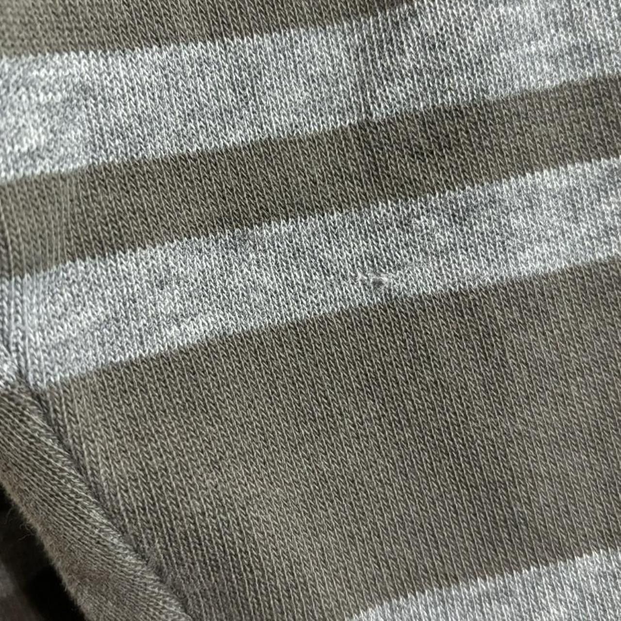 Retreat × Vintage Vintage Y2K Striped Khaki Green And Grey Layered Sweater Size US XXL / EU 58 / 5 - 4 Thumbnail