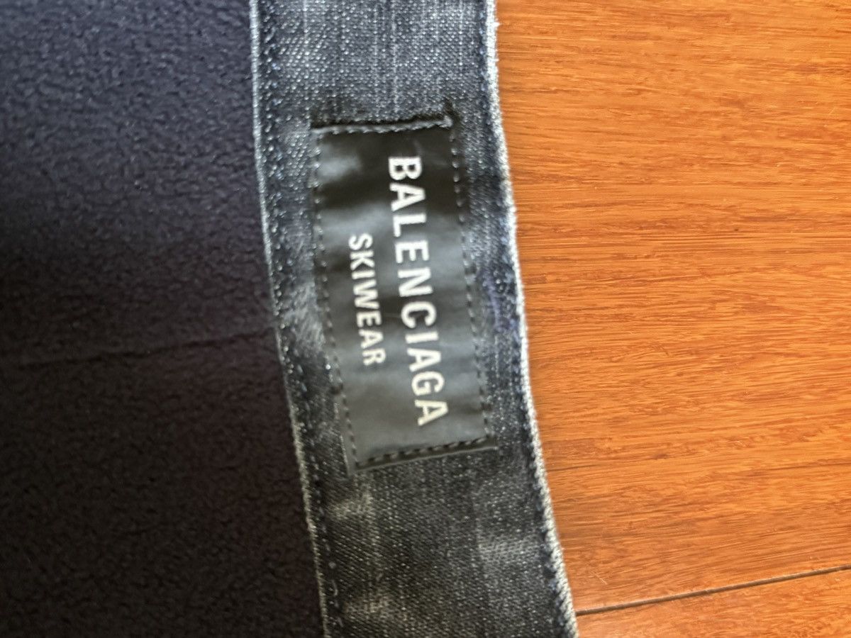 Balenciaga Skiwear Fleece lined Waterproof Jeans Sz. 35 Size US 35 - 3 Thumbnail