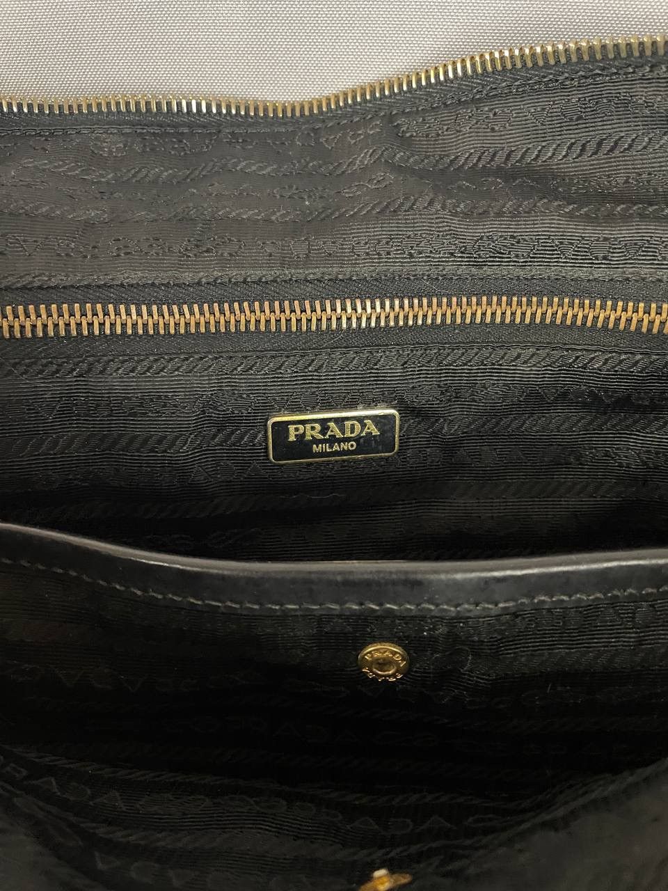 Prada Prada Nylon Black Bag Size ONE SIZE - 19 Thumbnail