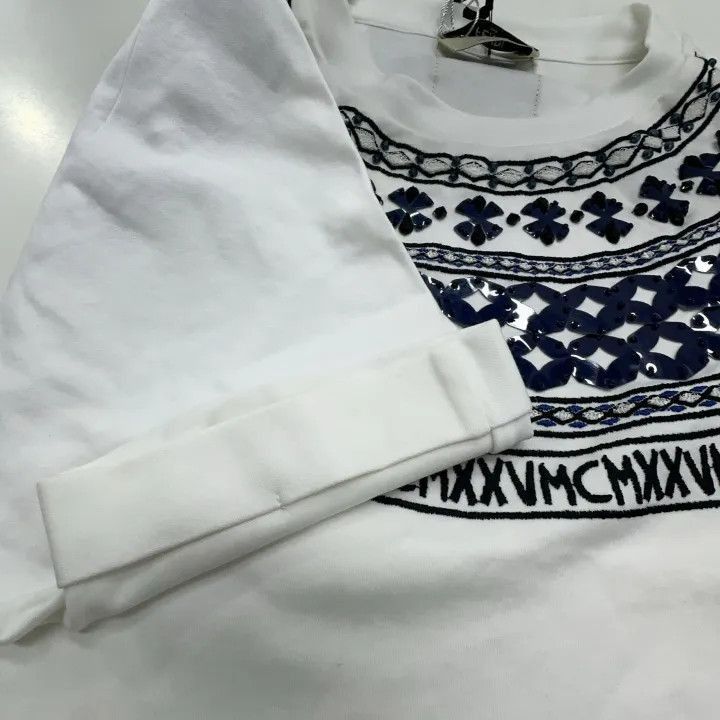 Fendi Fendi SS21 White Cotton Printed T-Shirt -2507 Size M / US 6-8 / IT 42-44 - 7 Thumbnail