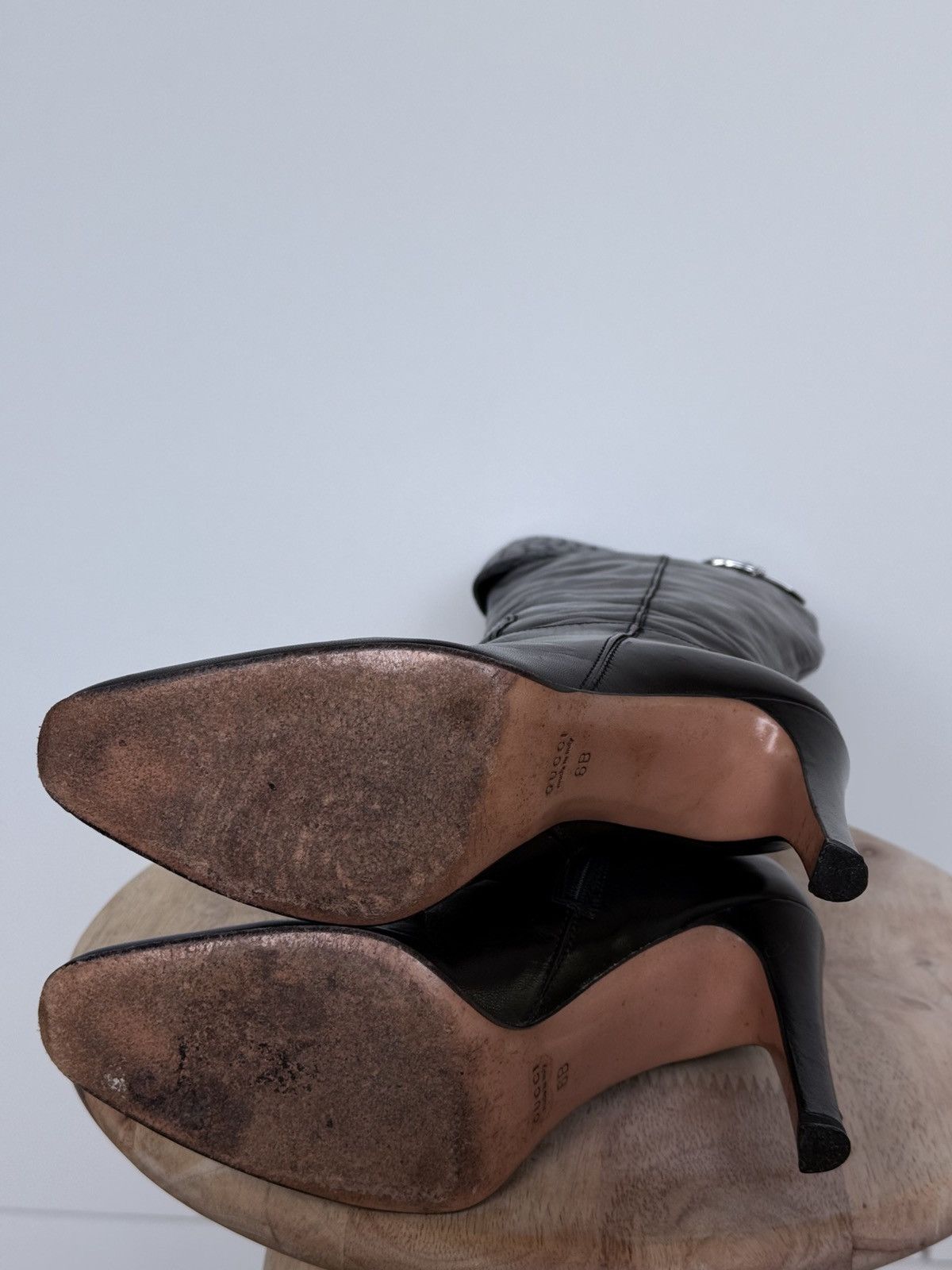 Gucci Gucci Leather riding boots Size US 6 / IT 36 - 14 Thumbnail
