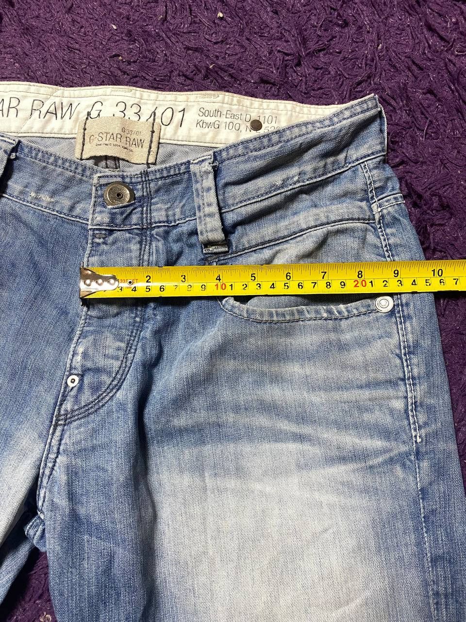 G-Star Vintage G-Star Raw jeans blue Y2K streetwear Size US 34 / EU 50 - 13 Thumbnail