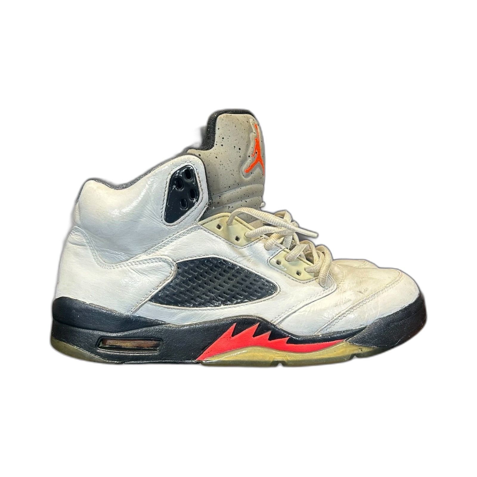 Jordan Brand Nike Air Jordan 5 V Custom Retro Pro Stars Mens 9 White Gree Size US 9 / EU 42 - 1 Thumbnail