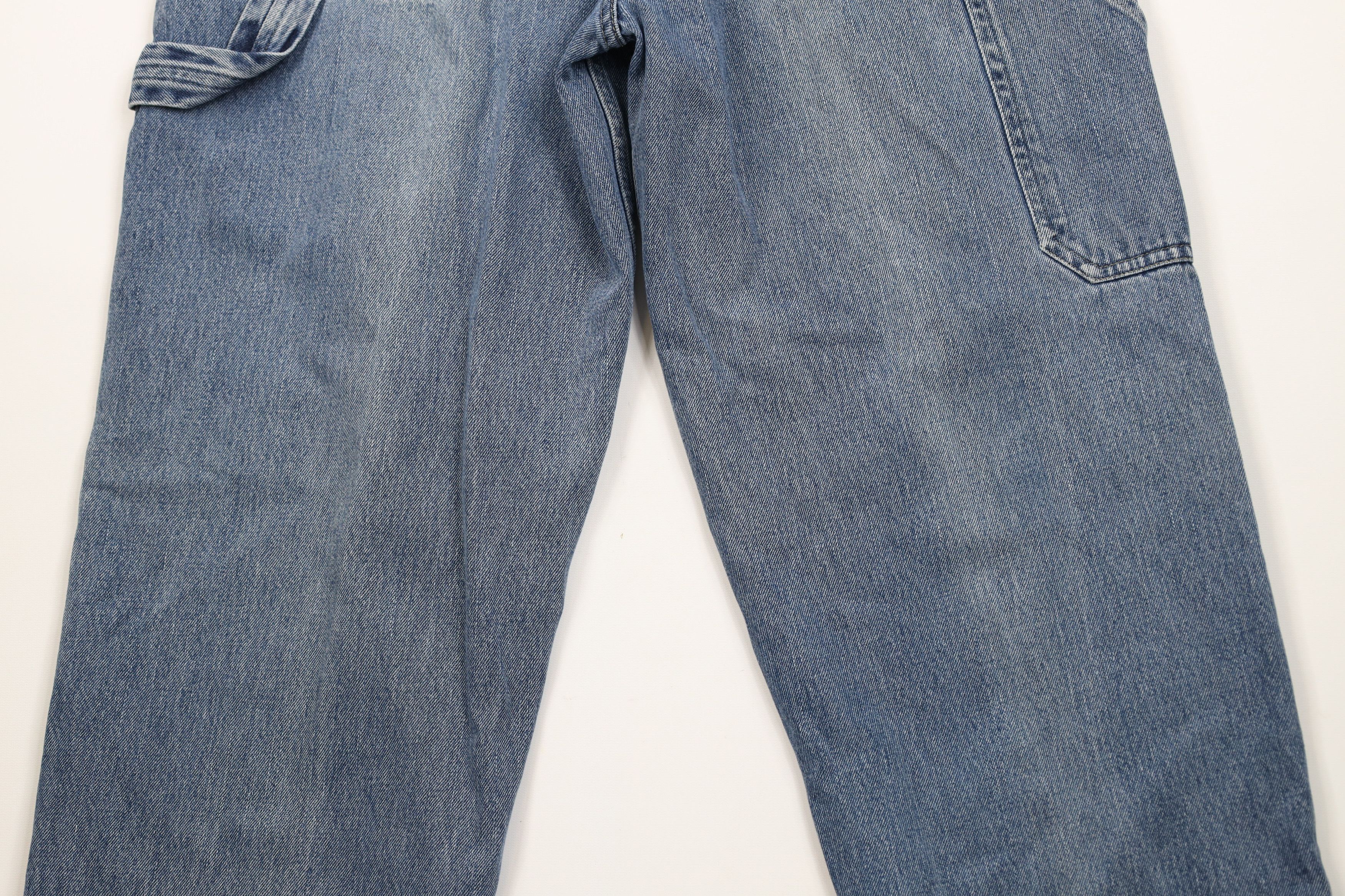 Vintage Vintage 90s Y2K Streetwear Wide Leg Skateboard Denim Jeans Size US 34 / EU 50 - 12 Thumbnail