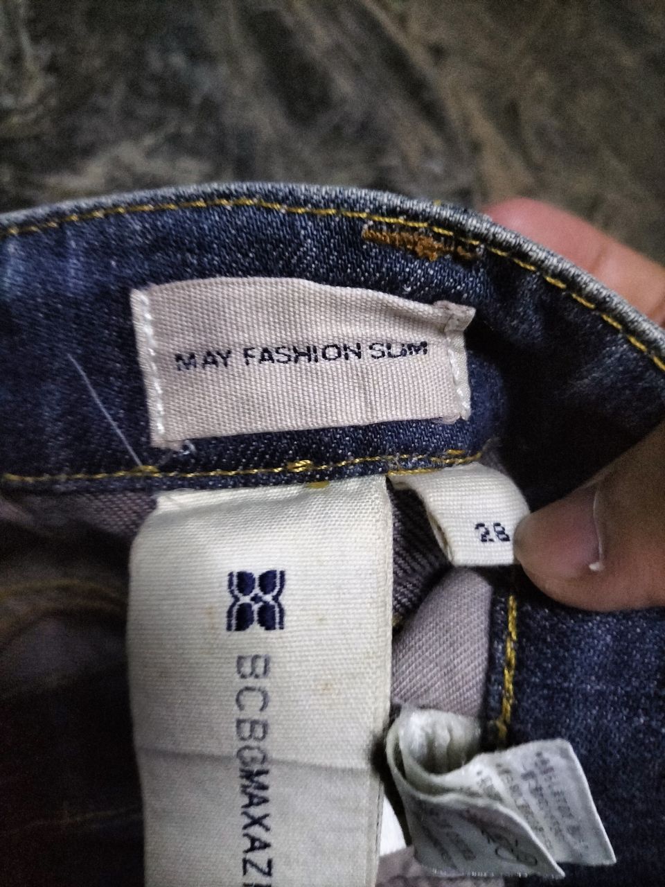 Bcbgmaxazria × If Six Was Nine BCBG MAXAZRIA Distressed slim jeans japanese brand Size US 30 / EU 46 - 12 Thumbnail