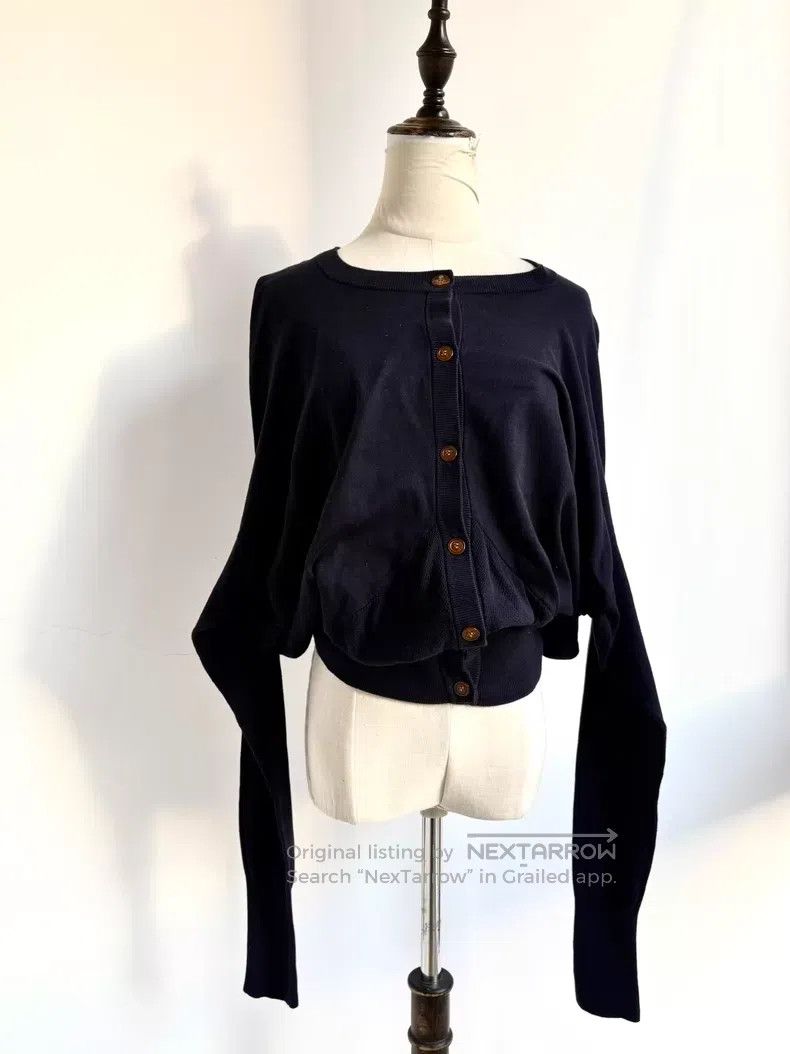 Vivienne Westwood Vivienne Westwood Used Bat Sleeve Long Sleeve Knit Sweater Size M / US 6-8 / IT 42-44 - 1 Thumbnail