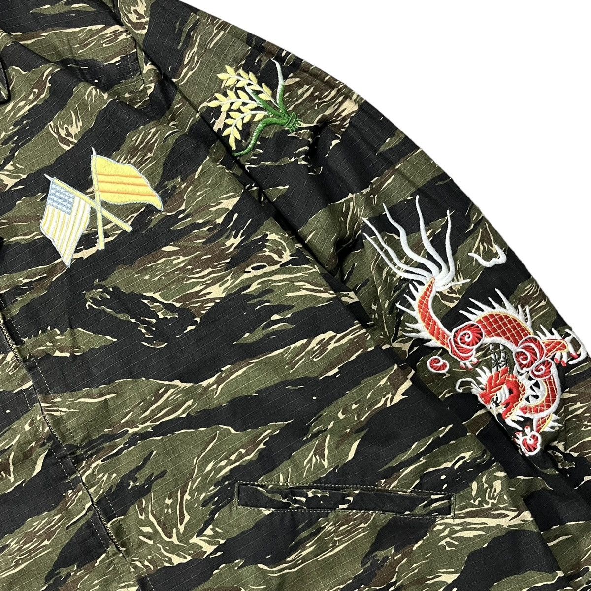 Neighborhood Neighborhood Tiger Camo Souvenir Jacket Embroidery Size US L / EU 52-54 / 3 - 5 Thumbnail