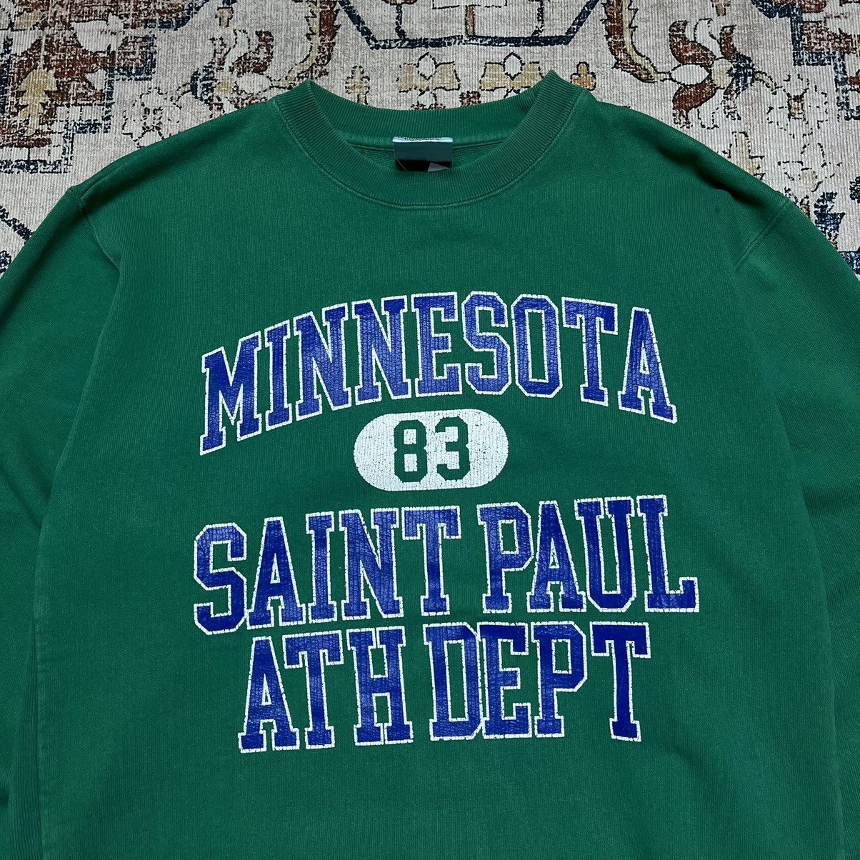 Japanese Brand × Vintage Vintage Rodeo Crowns Wide Bowl Saint Paul Sweatshirts Size US XL / EU 56 / 4 - 3 Thumbnail