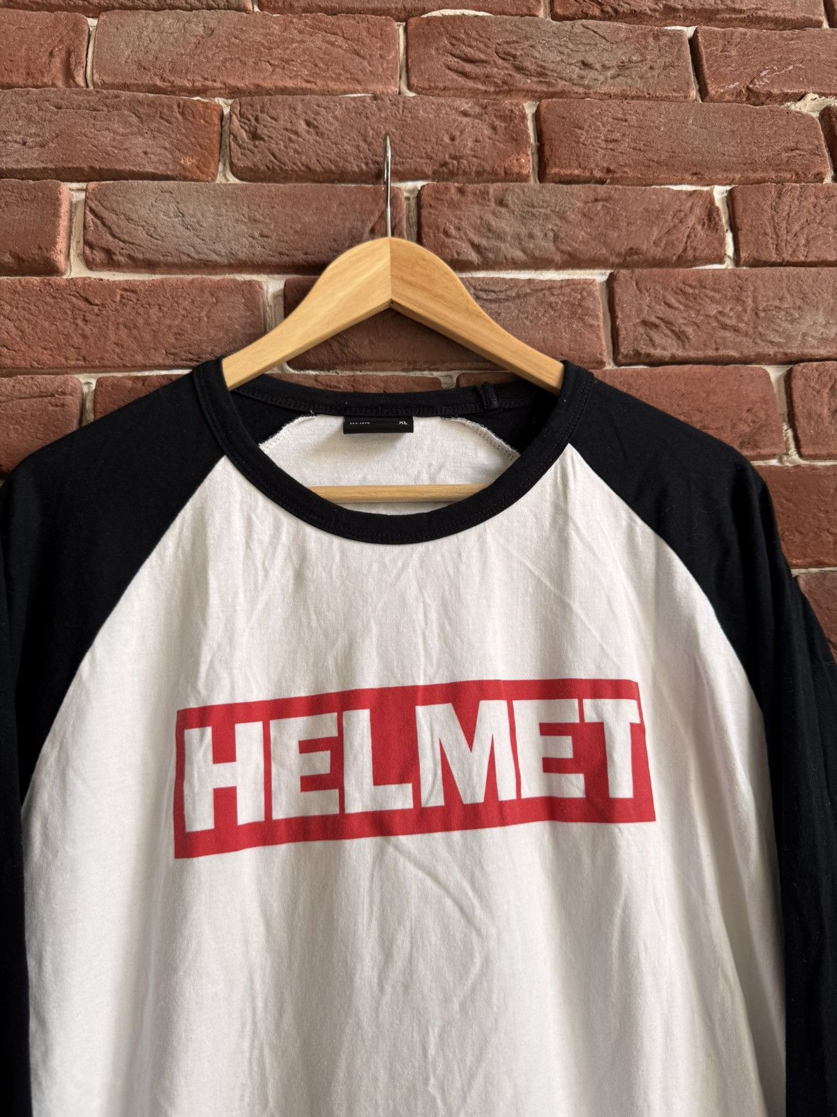 Band Tees Vintage 00s HELMET Meantime NY Crewneck Hardcore Band Black Size US XL / EU 56 / 4 - 3 Thumbnail
