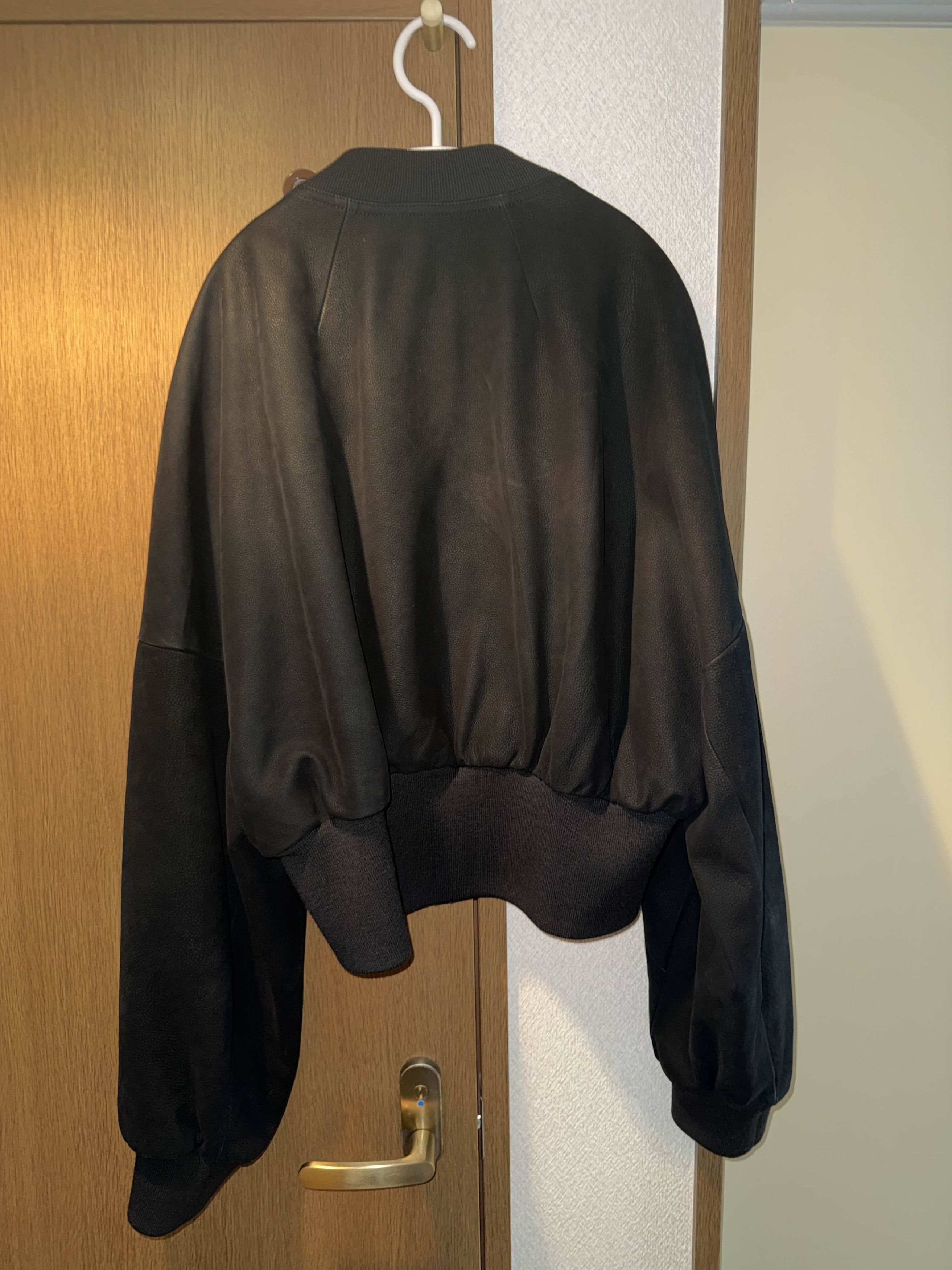 Rick Owens Rick Owens Leather "Flight" Bomber Jacket Size US M / EU 48-50 / 2 - 4 Thumbnail