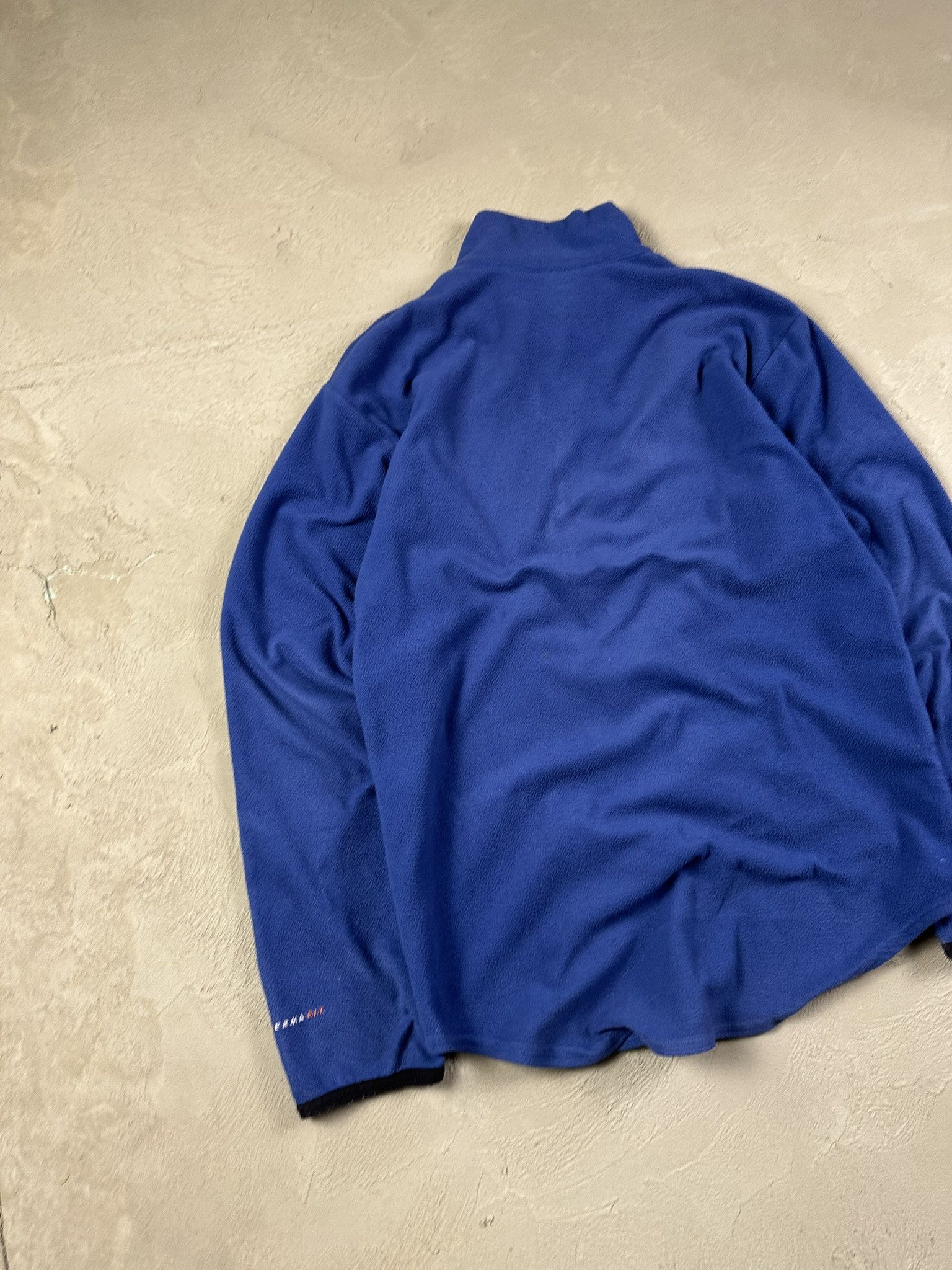 Nike 90s Vintage Nike Therma Fit Fleece Halfzip Boxy Sweatshirt Size US L / EU 52-54 / 3 - 11 Thumbnail