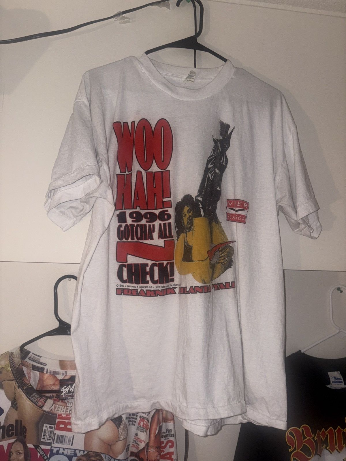 Vintage EXPLICIT*** Vintage 1996 Freaknik shirt Size US L / EU 52-54 / 3 - 1 Thumbnail