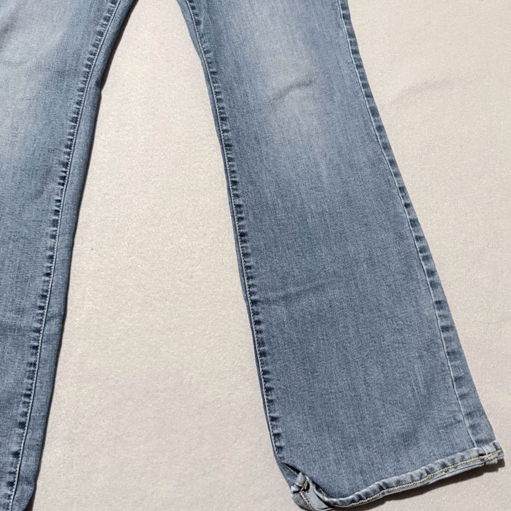 Gap Gap Jeans Women's Bootcut Light Blue 31 Regular Mid Rise 5-Pocket Denim - 31 Jeans Size 24" / US 00 / IT 34 - 6 Thumbnail