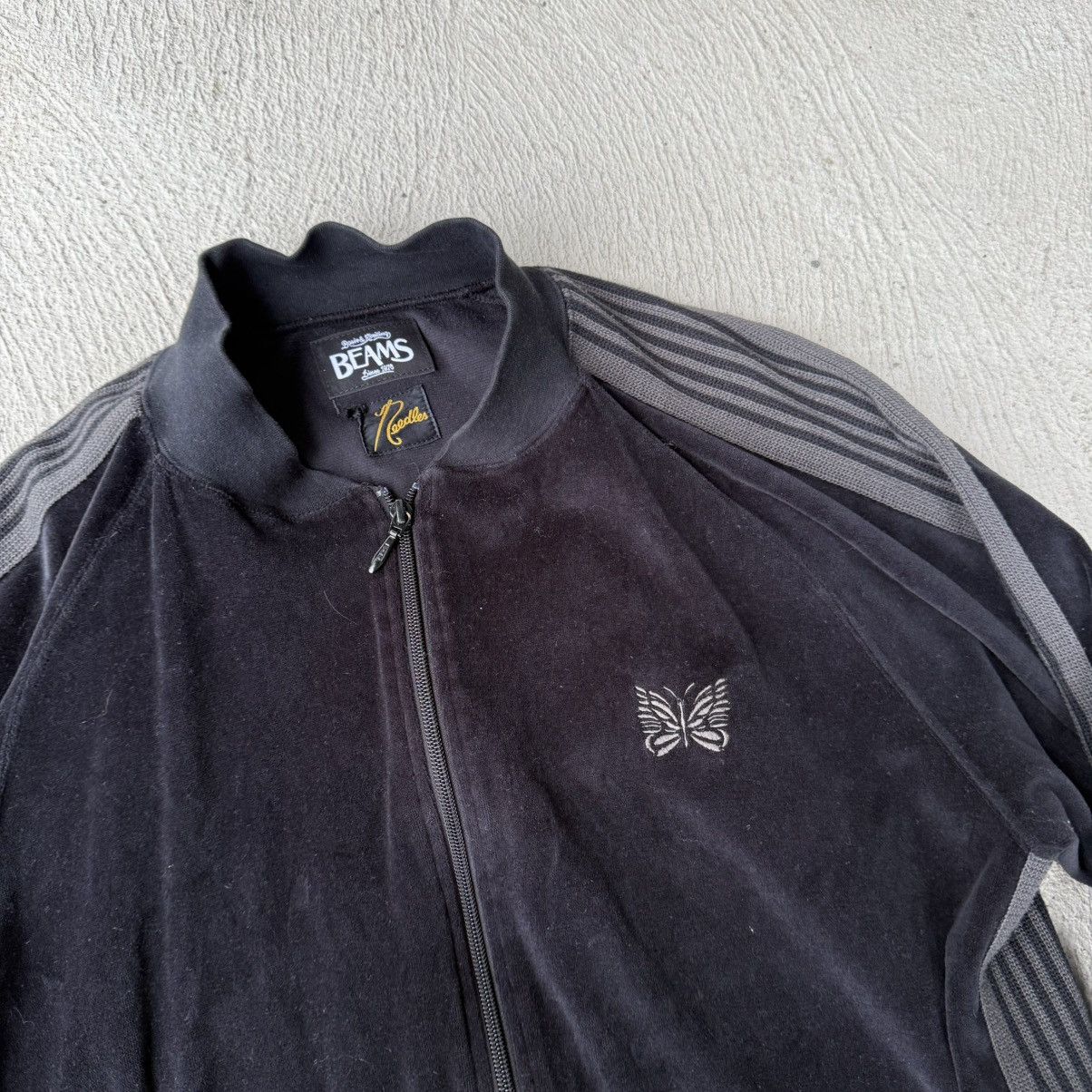 Beams Plus × Needles Needles x Beams Velour Track Jacket Size US M / EU 48-50 / 2 - 2 Thumbnail