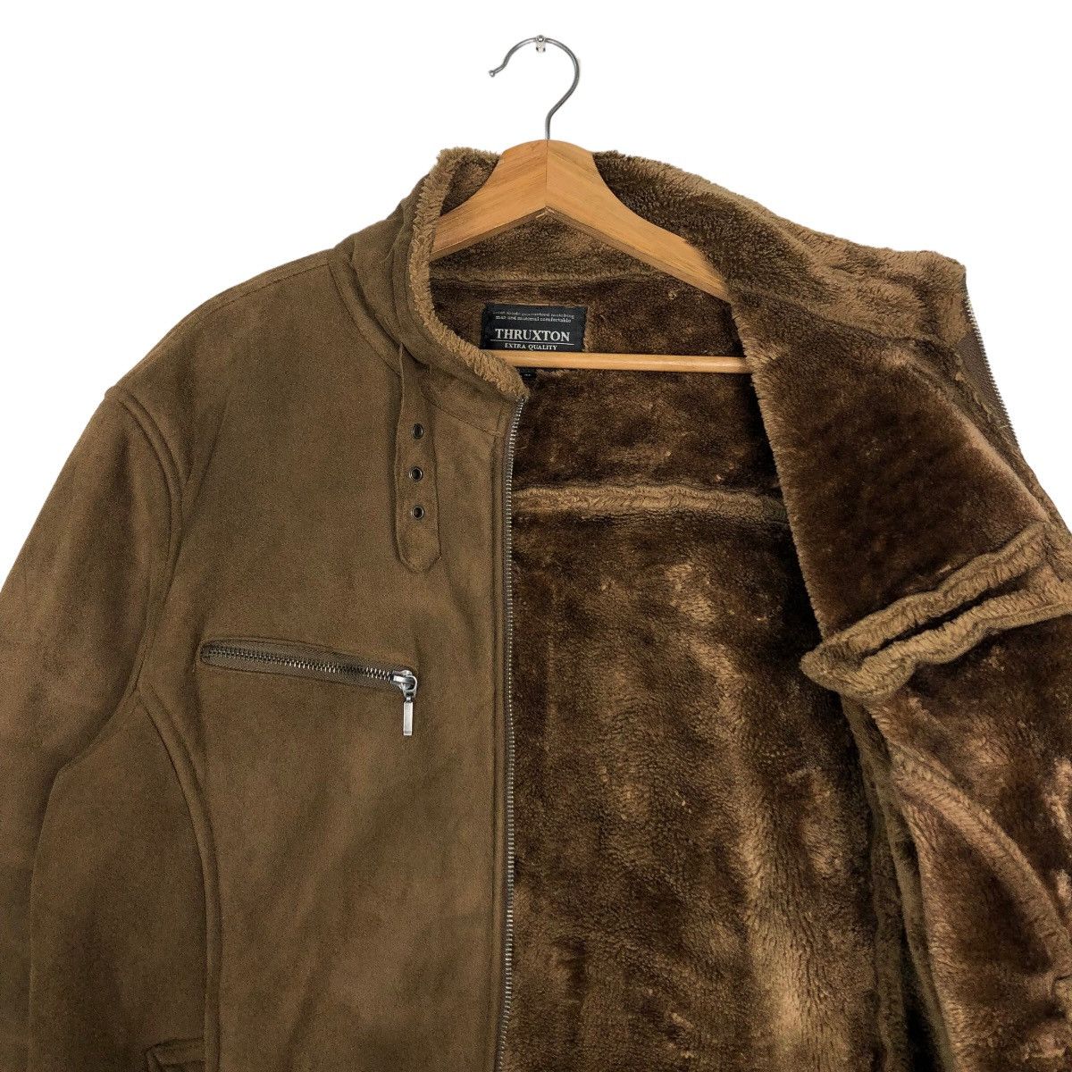 Japanese Brand 🔥90’s Vintage Shearling Mink Fur Lining Jacket B3 Thruxton Size US L / EU 52-54 / 3 - 10 Thumbnail
