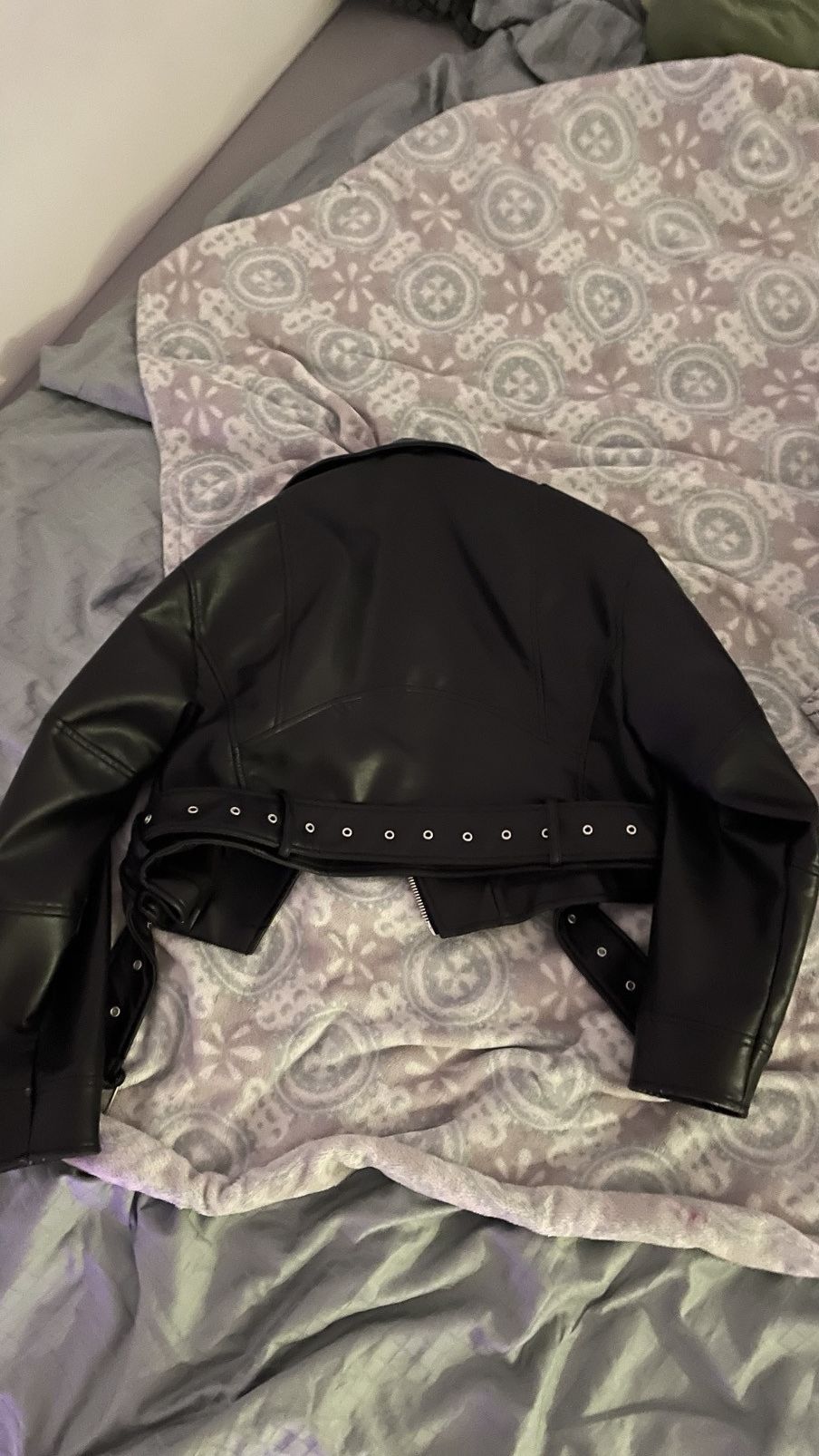 Zara Zara leather jacket Size S / US 4 / IT 40 - 2 Thumbnail