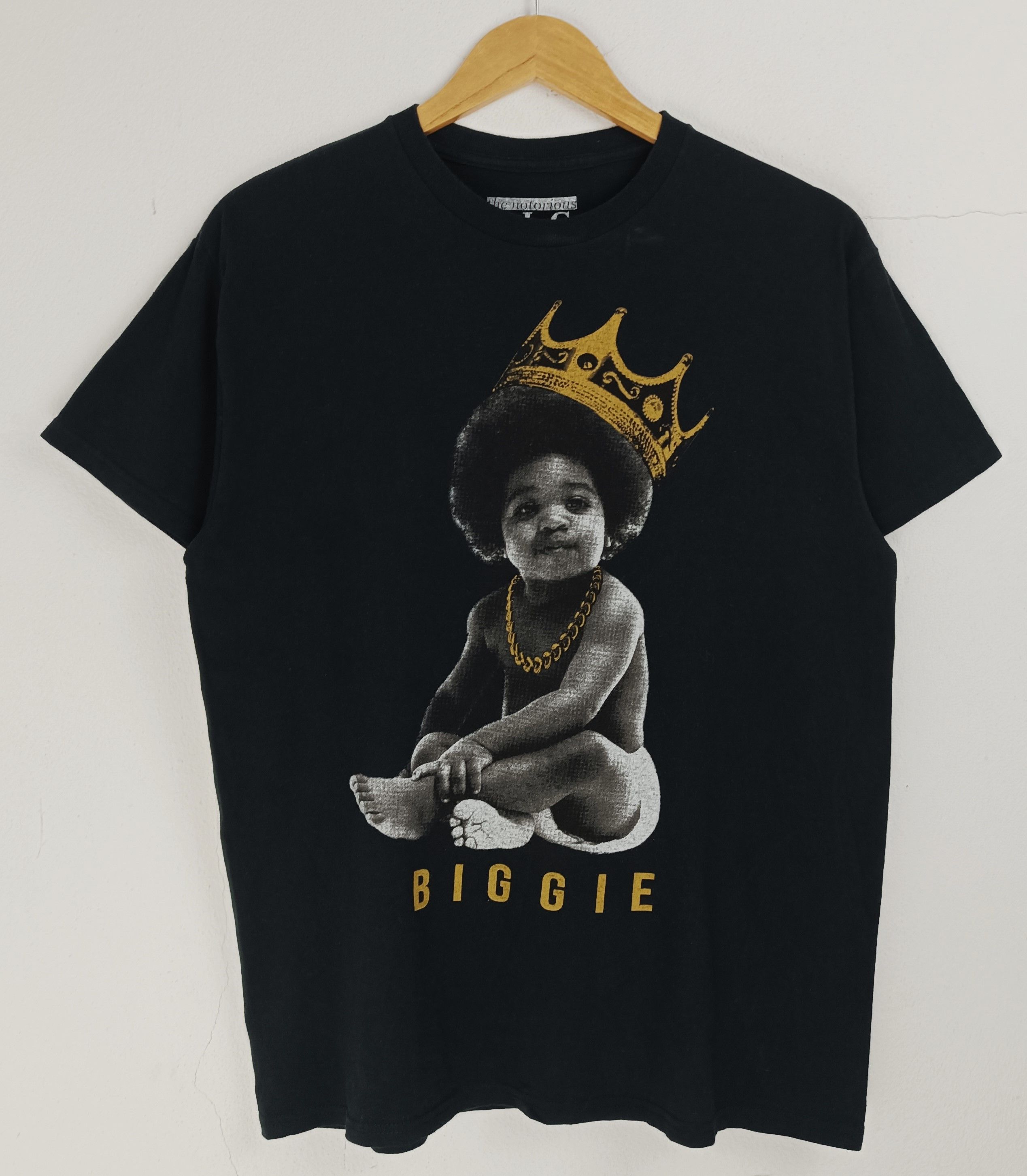 Rap Tees VINTAGE BIGGIE SMALL NOTORIUS BIG RAP HIP HOP DRE SNOOP Size US M / EU 48-50 / 2 - 3 Thumbnail