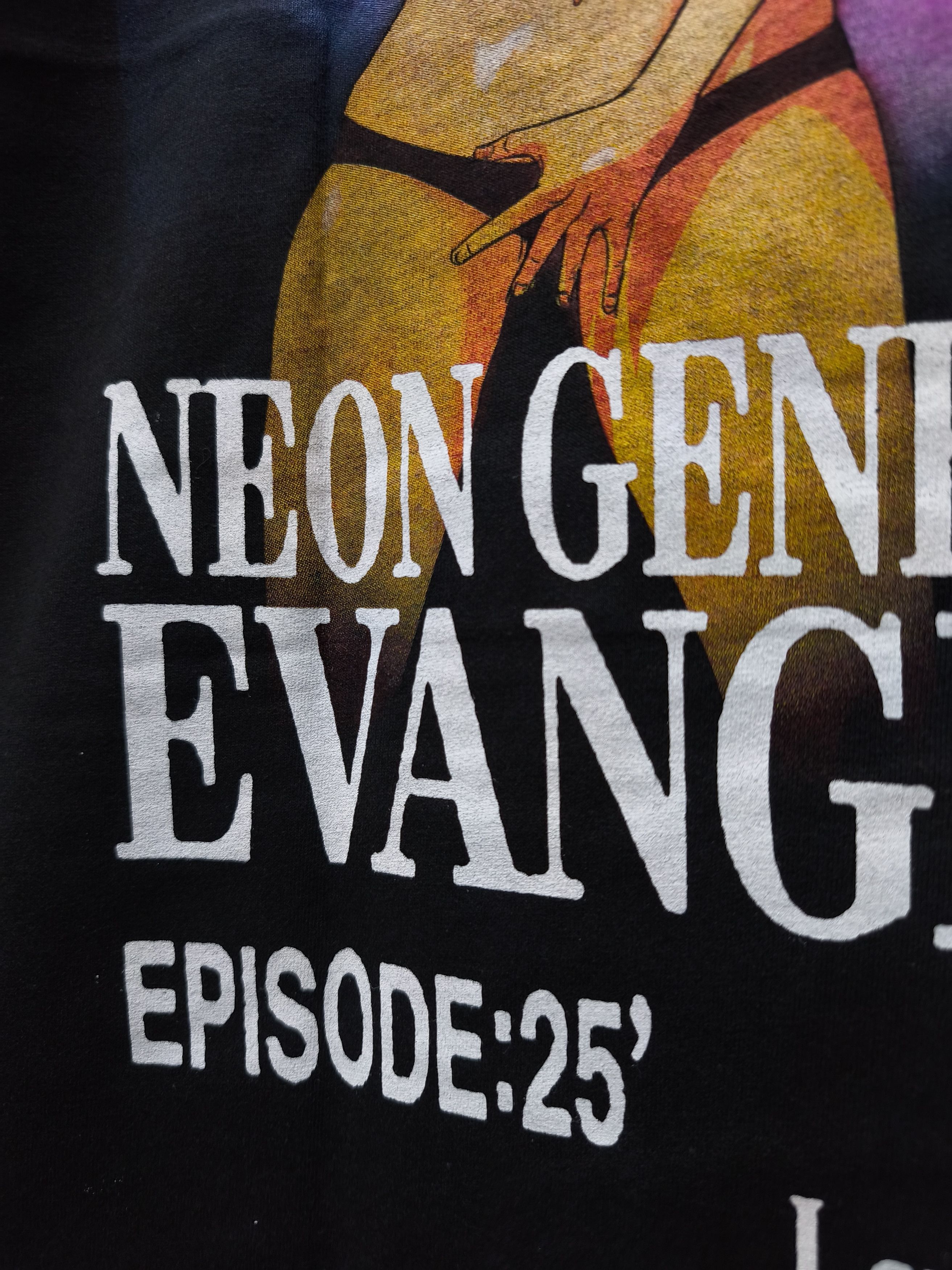 Anime Neon Genesis Evangelion "Love Is Destructive" T-shirt Size US XL / EU 56 / 4 - 12 Thumbnail