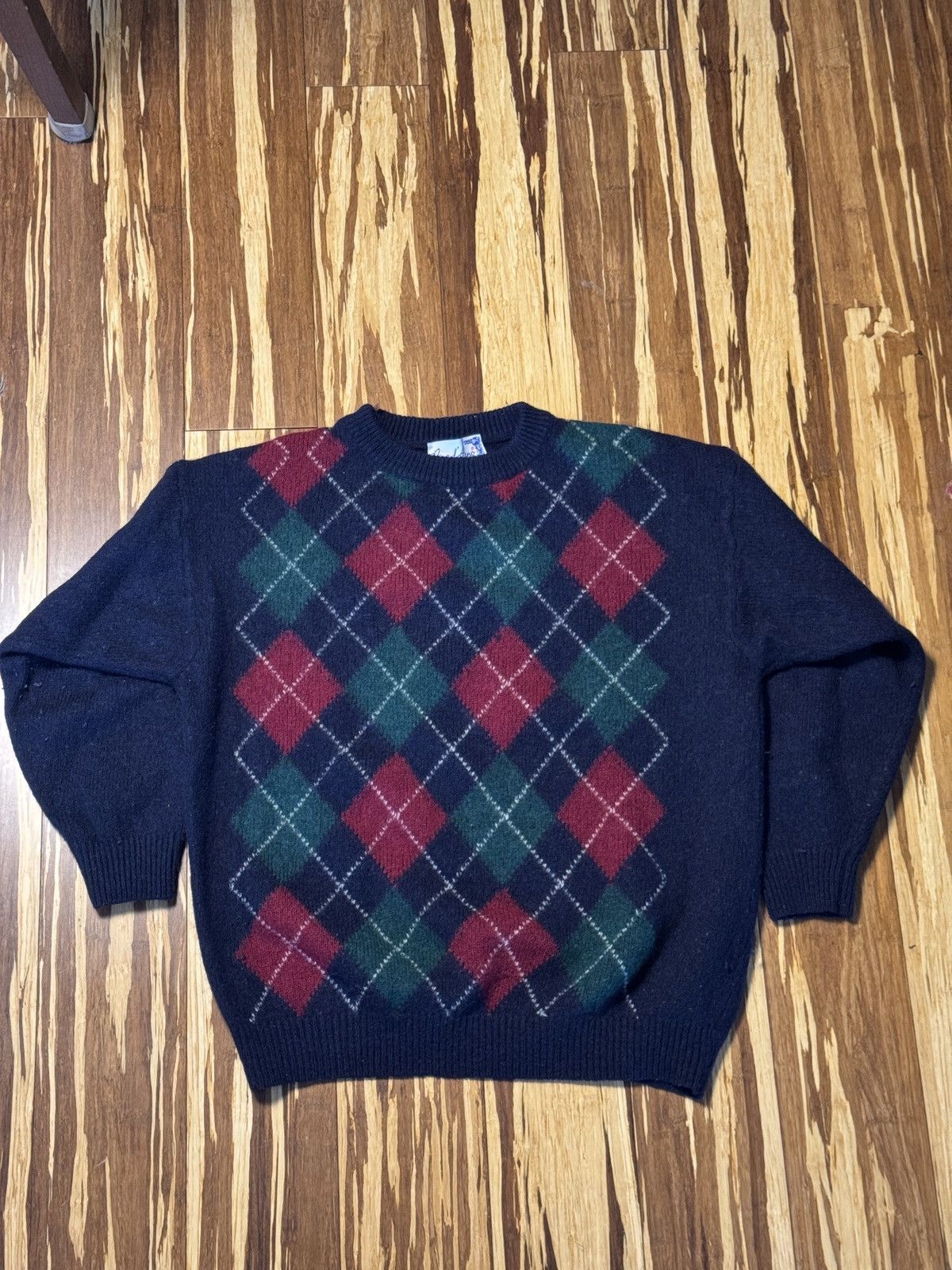 Vintage Vintage Ripa d’Arno Navy Sweater – Classic Italian Knitwear Size US M / EU 48-50 / 2 - 1 Thumbnail