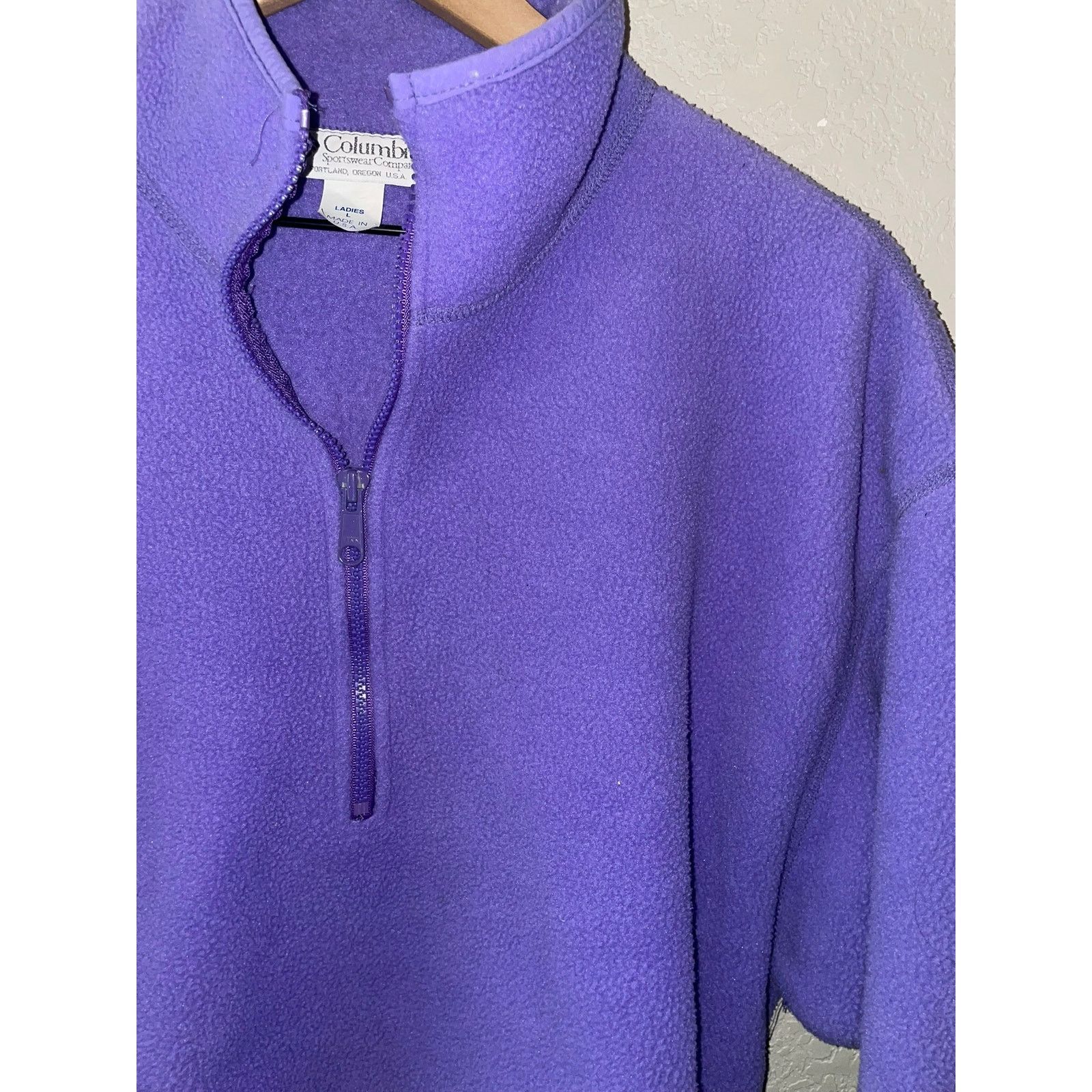 Columbia Women's Columbia Sportswear USA Made Fleece Sweater L Large Size L / US 10 / IT 46 - 3 Thumbnail