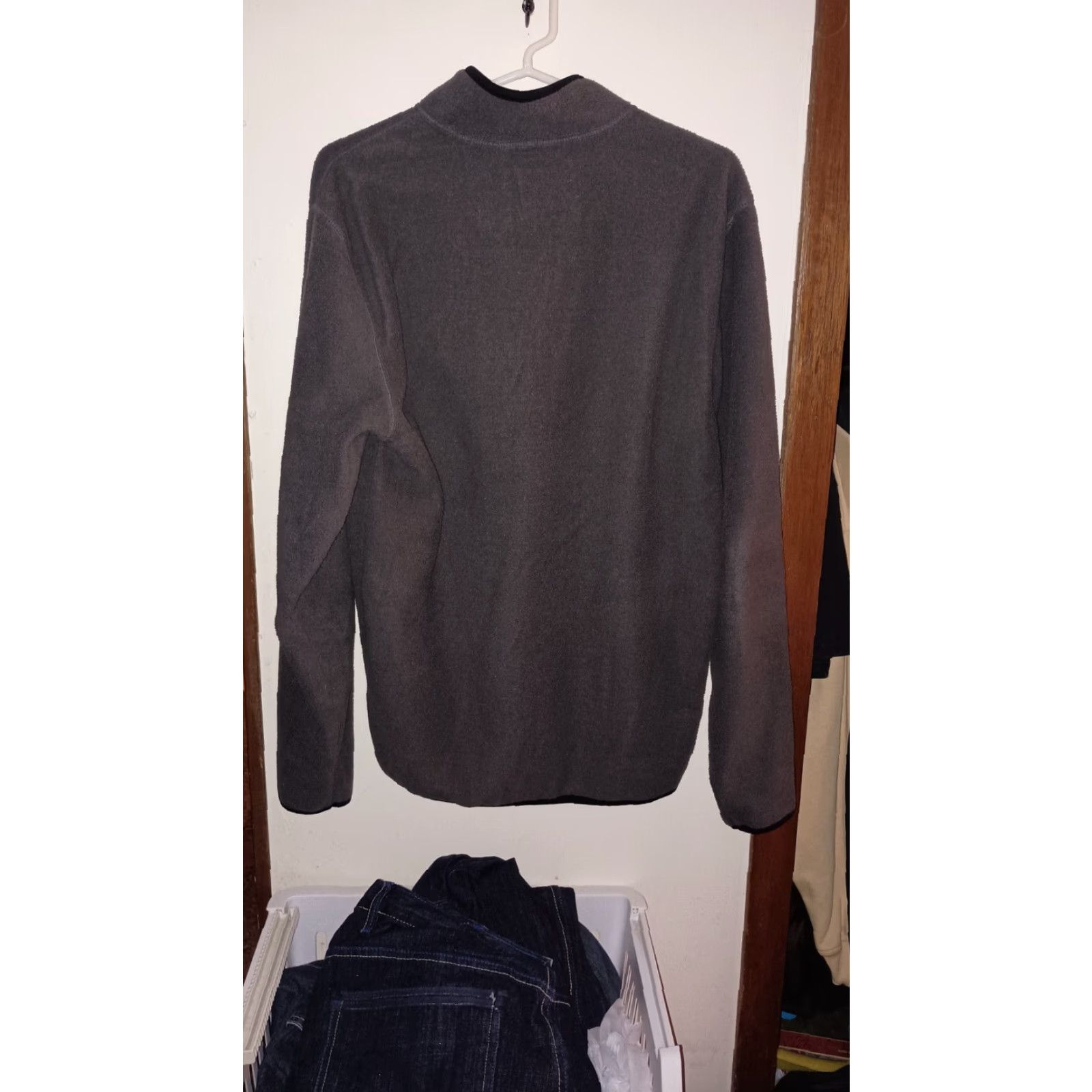 Old Navy VINTAGE Old Navy 1/4 Zip Fleece Sweater Mens Regular M Blue Logo Raised Letters Vintage Outdoor Retro 90s Mens Size US M / EU 48-50 / 2 - 2 Thumbnail