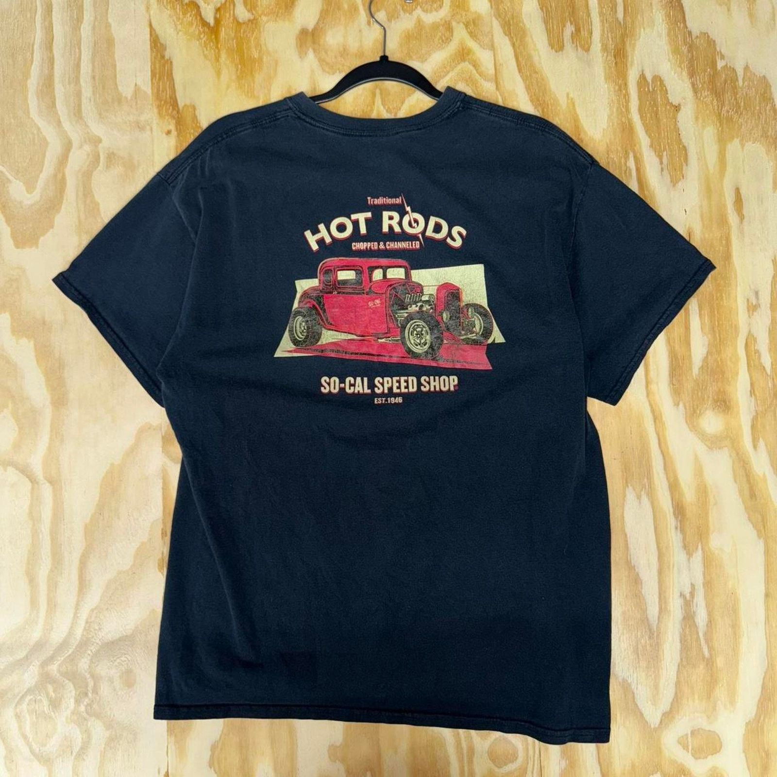Vintage Vintage y2k traditional hot rod throwback t-shirt Size US L / EU 52-54 / 3 - 1 Thumbnail