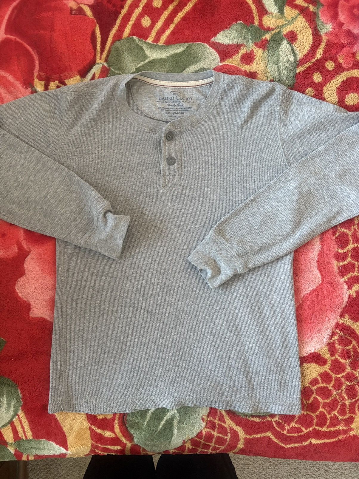 Faded Glory × Vintage Faded Glory Knitted Longsleeve Size US S / EU 44-46 / 1 - 1 Thumbnail