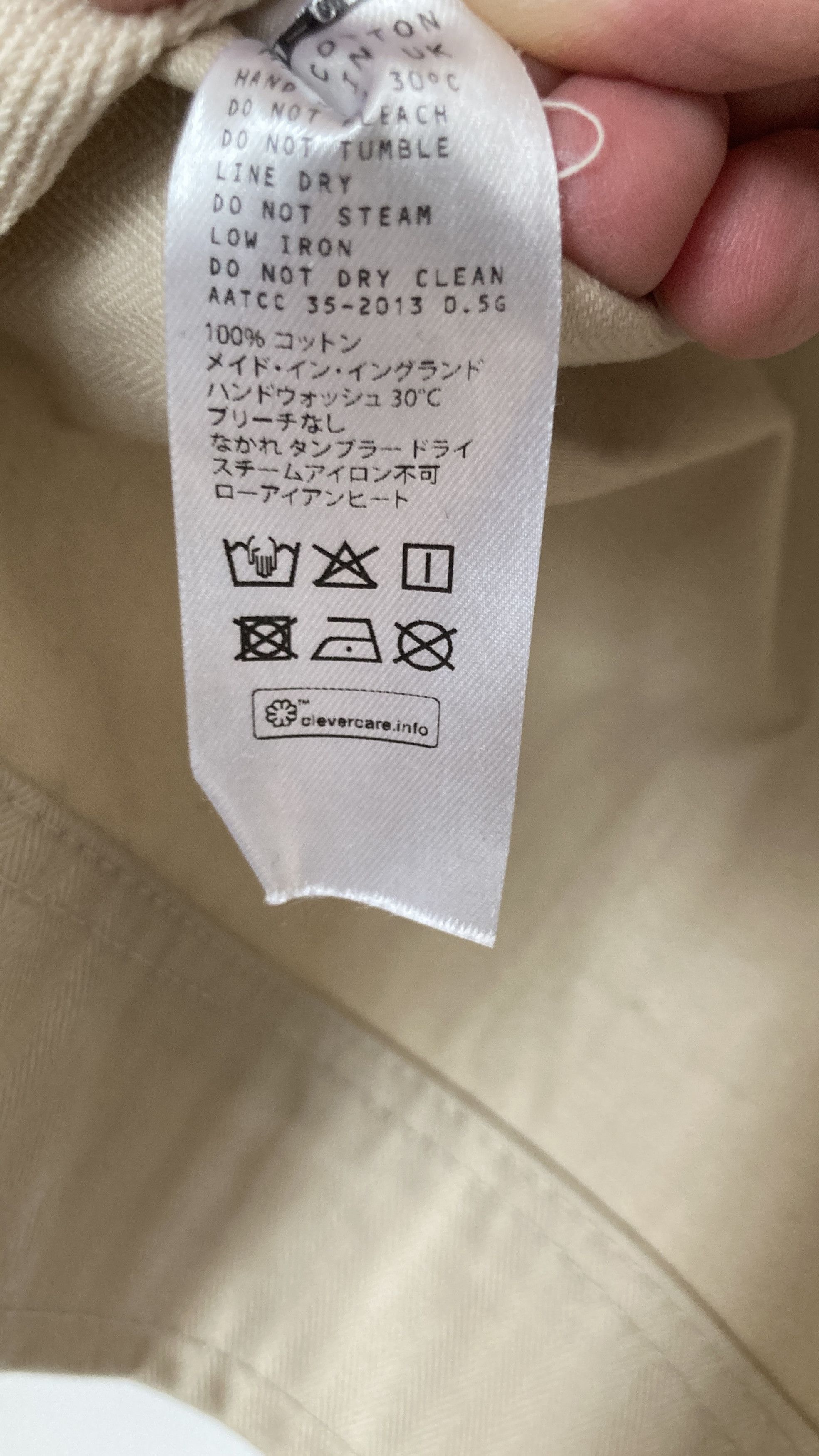Other N-EM-CEE Waxed Cotton Overcoat (Made in UK) Size US S / EU 44-46 / 1 - 4 Thumbnail