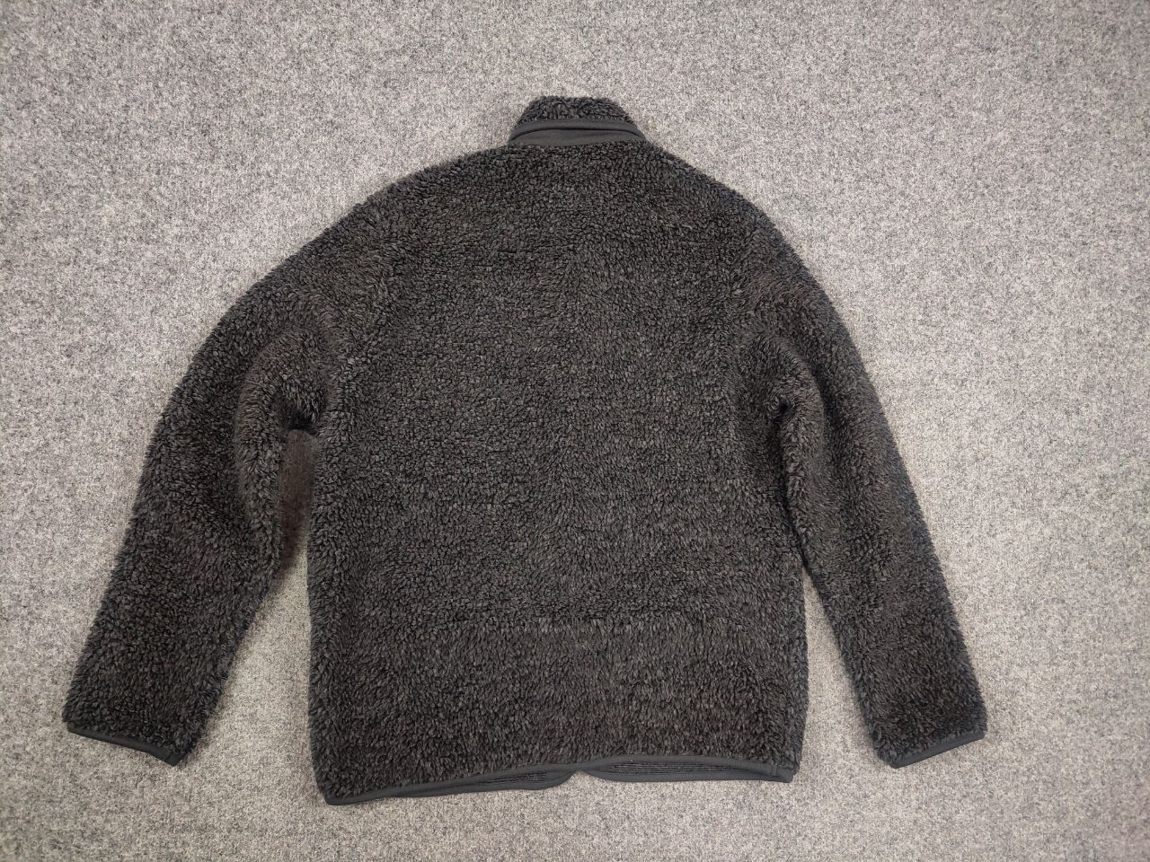 Folk Folk Design Teddy Fleece Sherpa Gray Overshirt Pocket Jacket Size US S / EU 44-46 / 1 - 7 Thumbnail