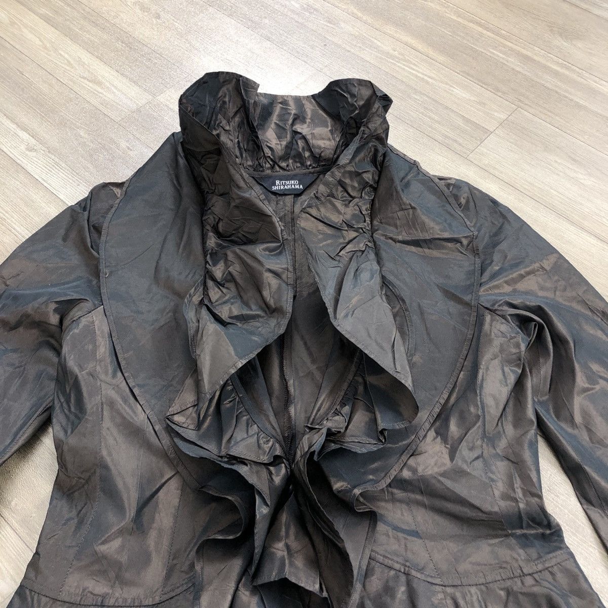 Designer × Japanese Brand Vintage Ritsuko Shirahama Ladies Yohji Style Blouse Top Size US M / EU 48-50 / 2 - 2 Thumbnail