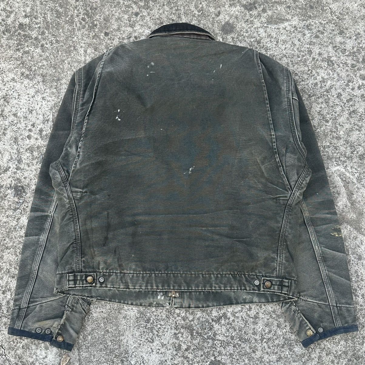 Carhartt Crazy Vintage 00s Faded Carhartt Detroit Jacket J97 MOS Size US L / EU 52-54 / 3 - 15 Thumbnail