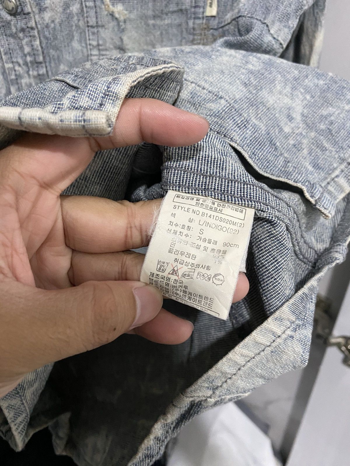 If Six Was Nine 💸BINDINGOFFER💸Japanese buckaro dyed denim shirt goa AA0037 Size US S / EU 44-46 / 1 - 8 Thumbnail