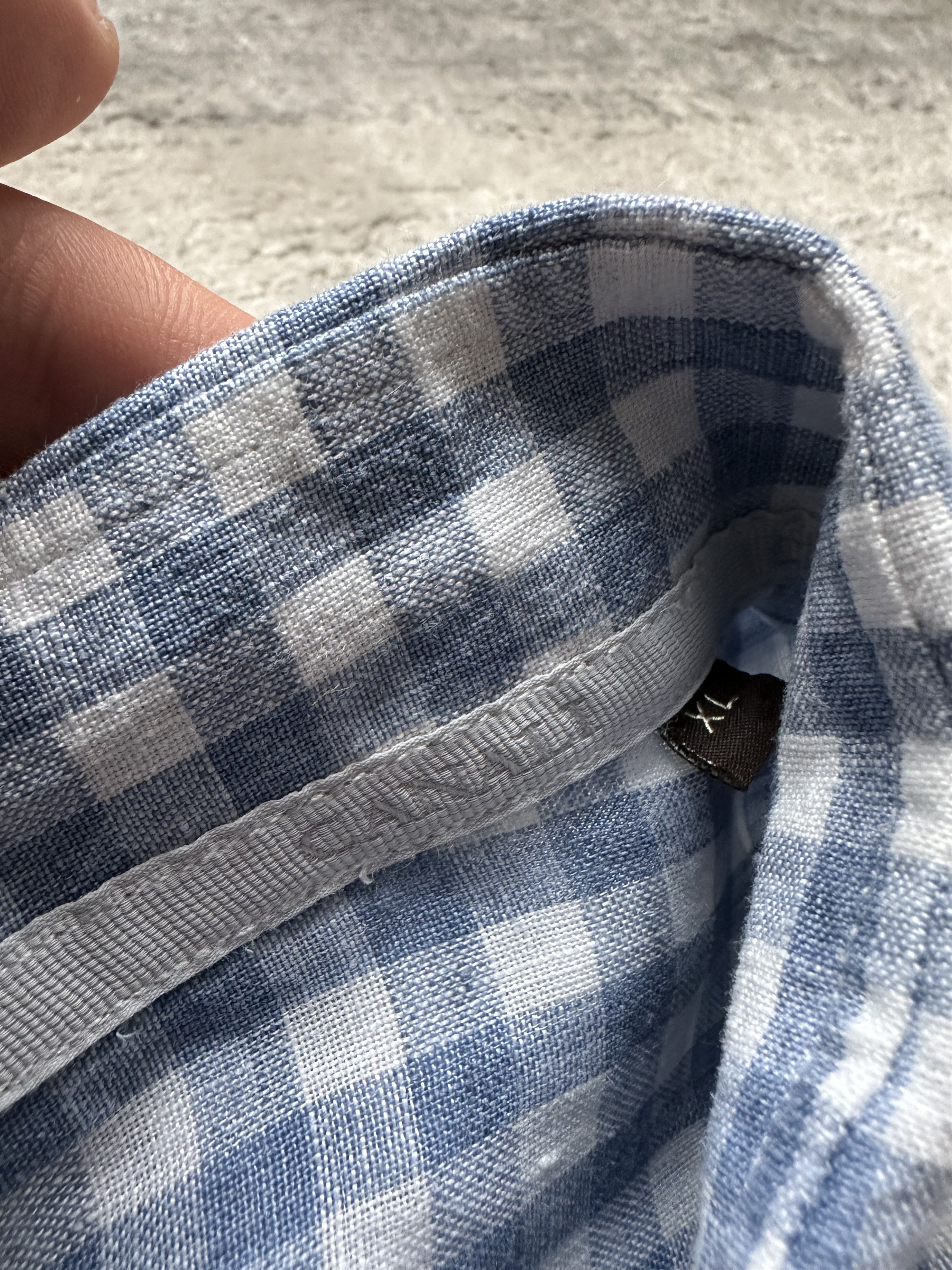 Canali Canali linen shirt Size US XL / EU 56 / 4 - 5 Thumbnail