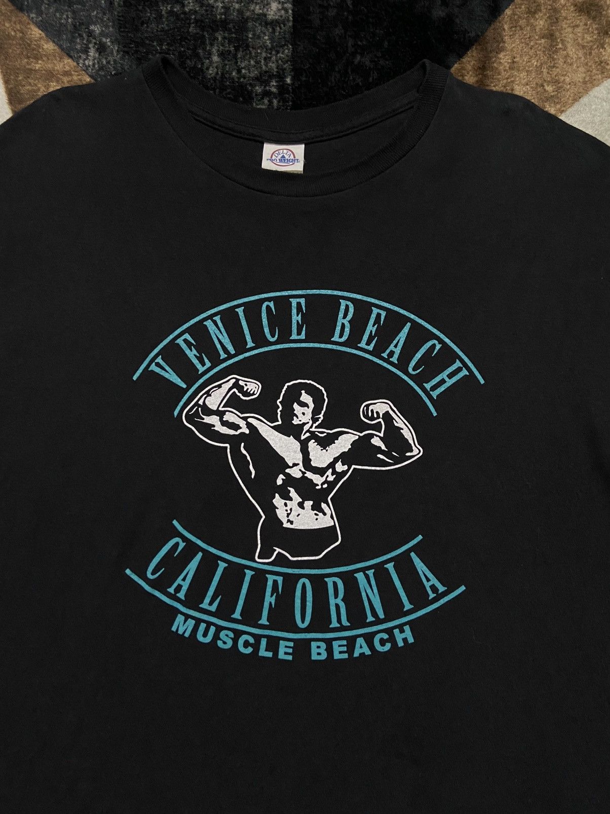 Rap Tees Vintage 00s Arnold Scwarzenegger Muscle Olympia Build Up Tee Size US L / EU 52-54 / 3 - 3 Thumbnail