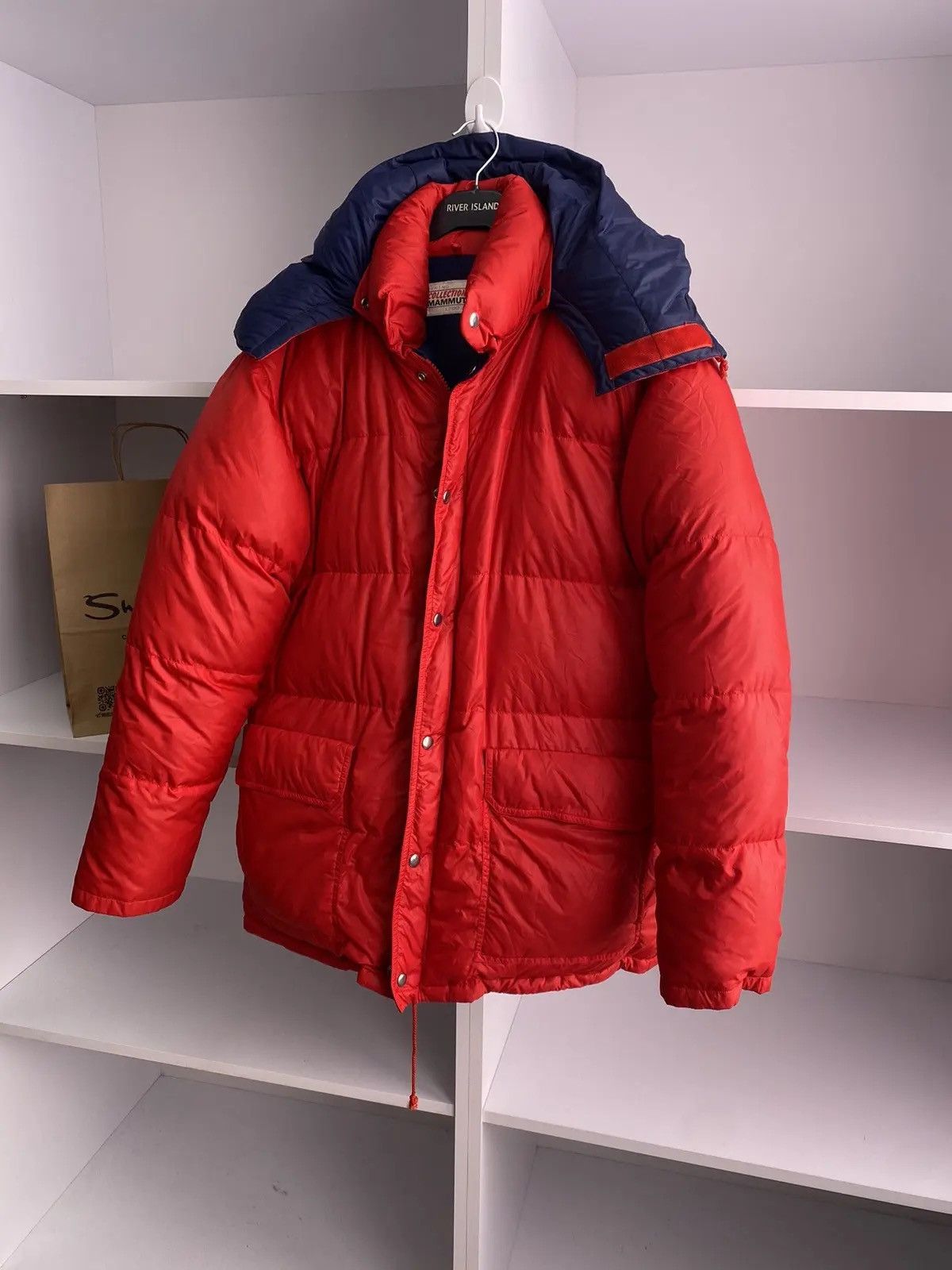 Mammut × Vintage Vintage Mammut puffer Red 90s jacket Size US M / EU 48-50 / 2 - 3 Thumbnail