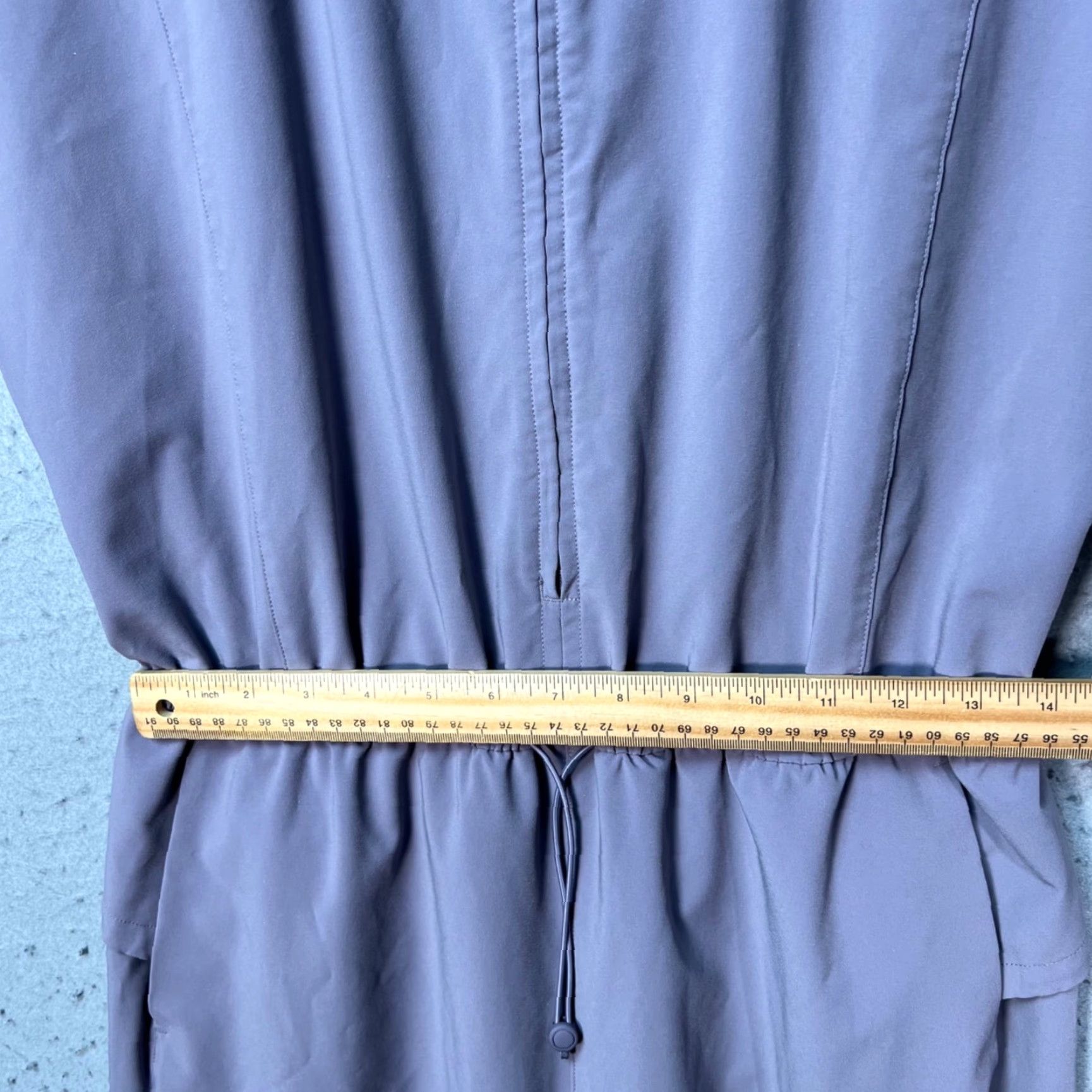 Lululemon Lululemon Womens Size 8 Lavender Zip Front Short Sleeve Utility Jumpsuit Size 30" / US 8 / IT 44 - 6 Thumbnail