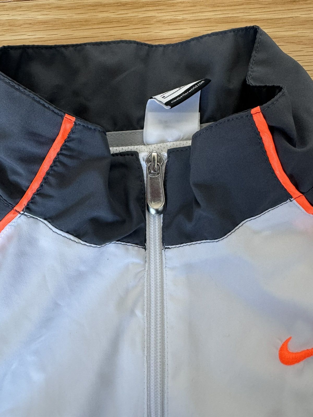 Nike × Vintage Vintage Nike Track Jacket Size US M / EU 48-50 / 2 - 2 Thumbnail
