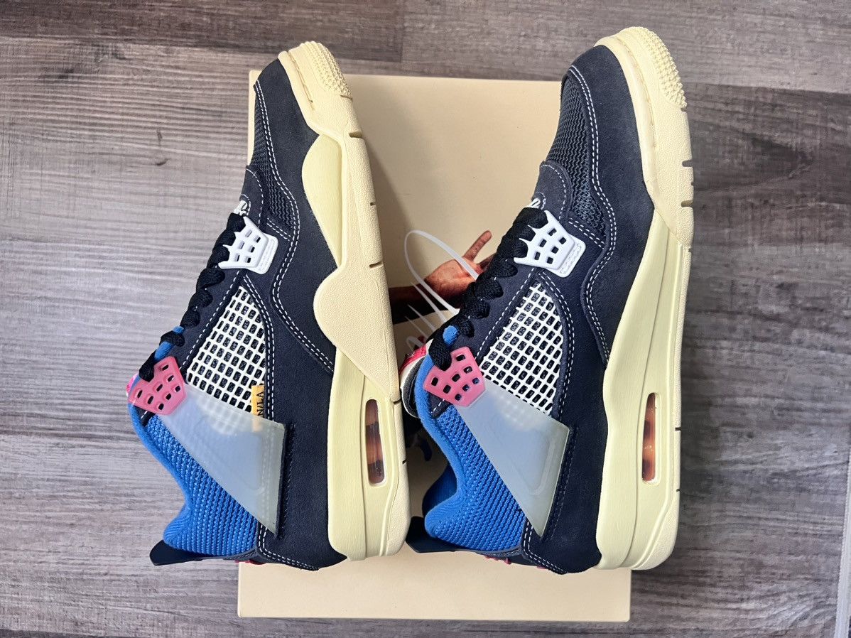 Jordan Brand × Union LA Jordan 4 retro union off Noir size 6.5M Size US 6.5 / EU 39-40 - 2 Thumbnail
