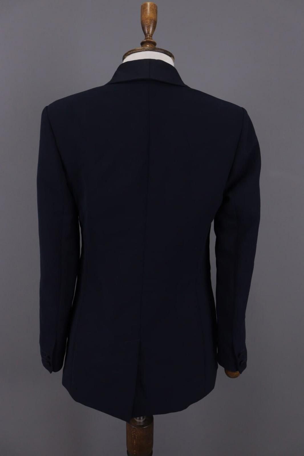 Designer Claudie Pierlot Navy Ont Button Business Jacket Size 36 Size M / US 6-8 / IT 42-44 - 7 Thumbnail