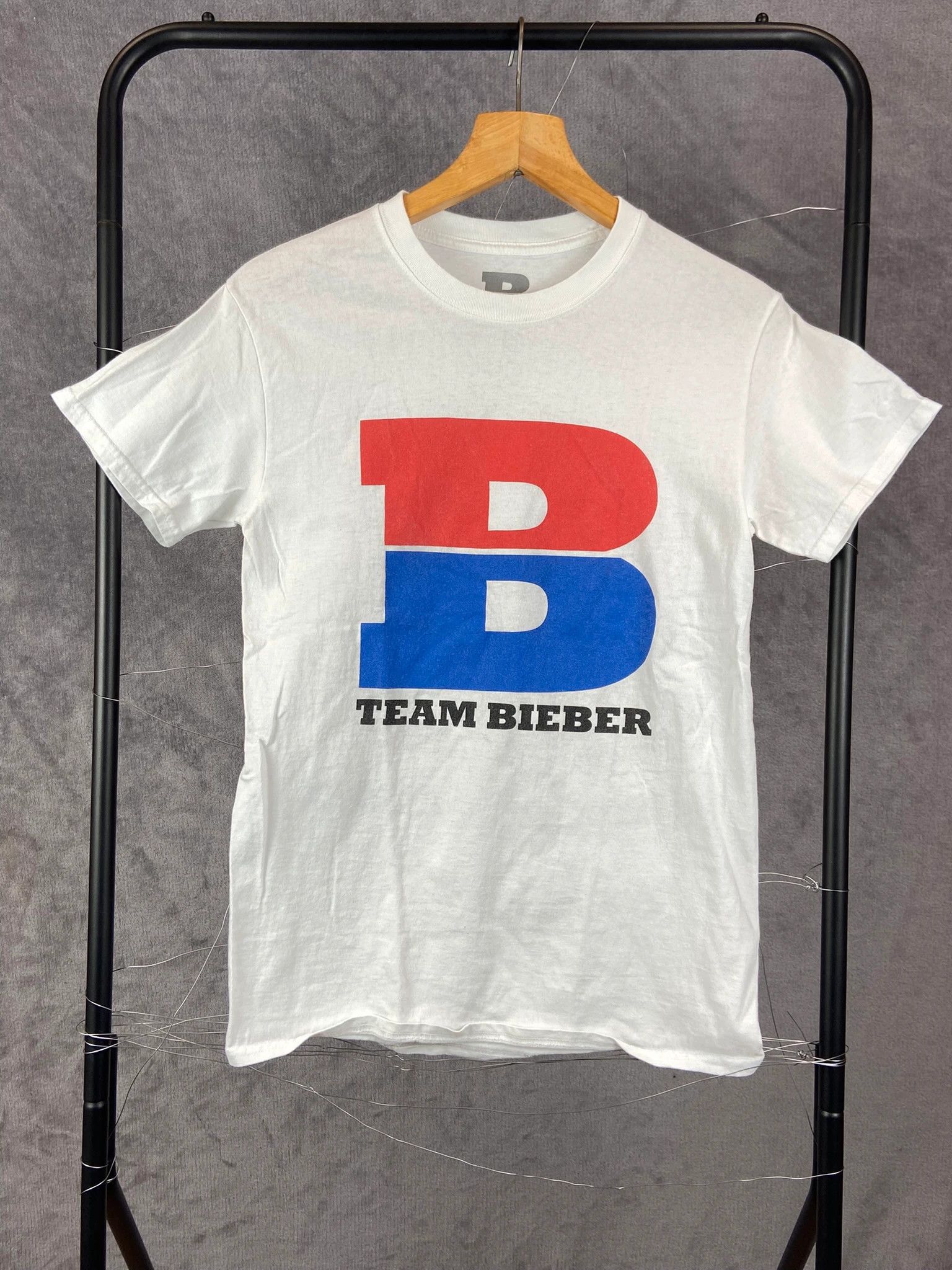 Other Team Bieber White Tee / Clean Tour Merch (S) Size US S / EU 44-46 / 1 - 4 Thumbnail