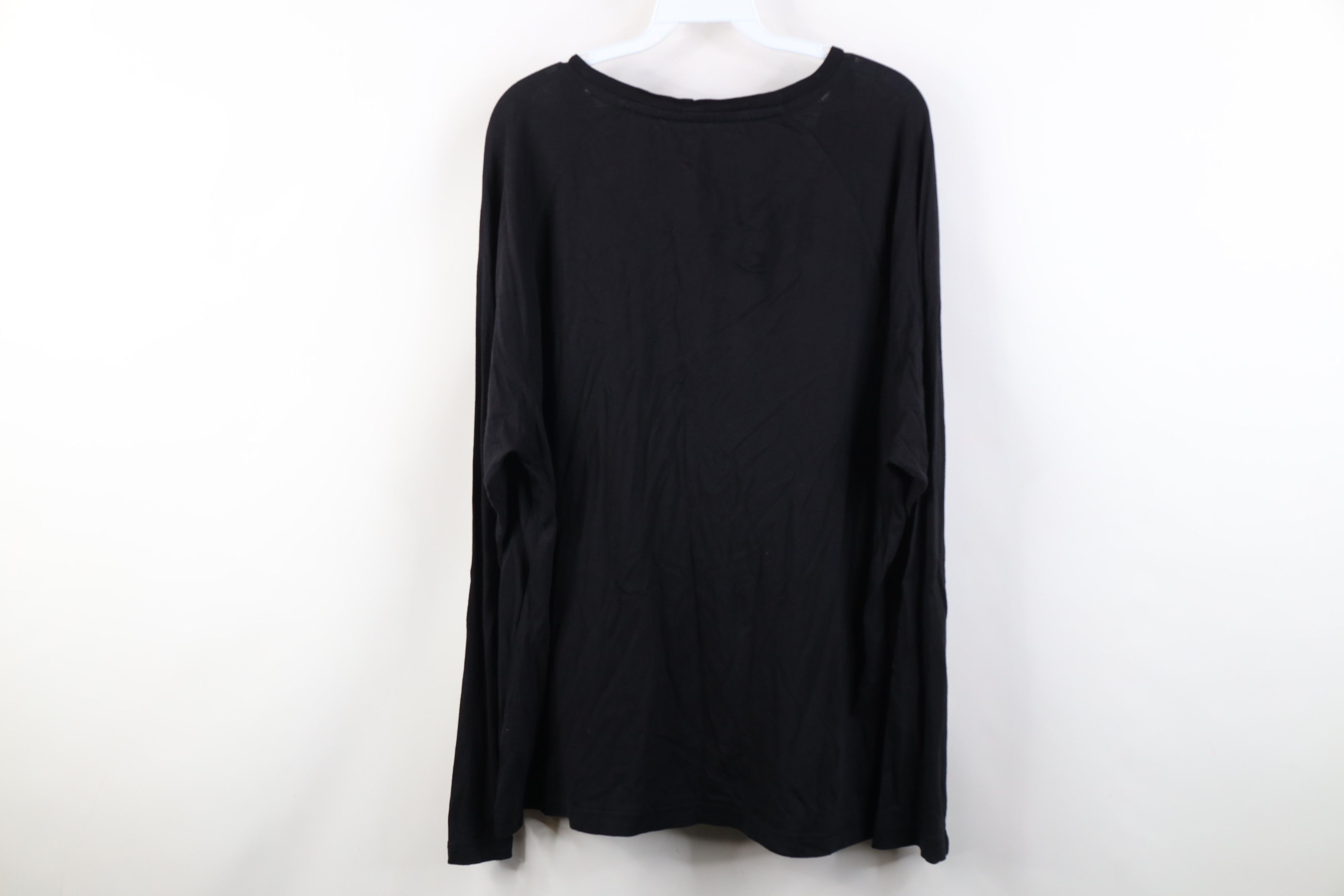 Tommy Bahama Tommy Bahama Cotton Blend Long Sleeve Henley T-Shirt Black Size US L / EU 52-54 / 3 - 13 Thumbnail